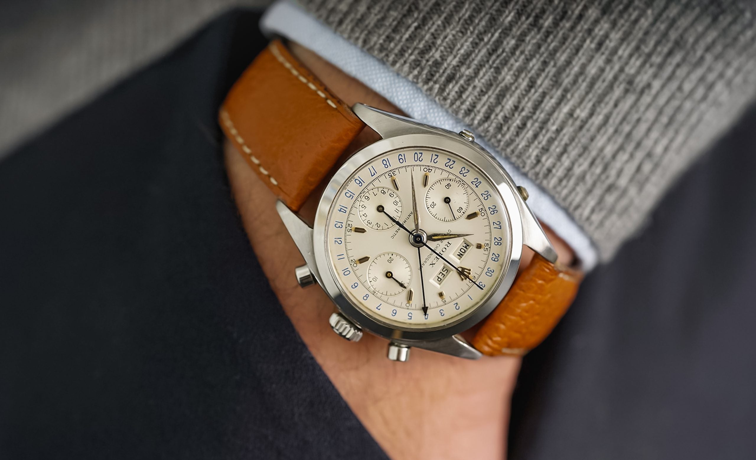 Jean-Claude Killy' 6236 Rolex Datocompax – Hairspring