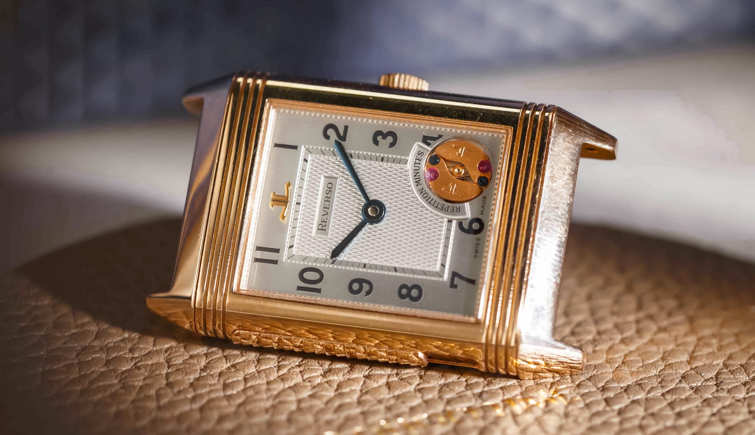リジューヴェ 270.2.73 Jaeger-Lecoultre Reverso Minute Repeater – Hairspring