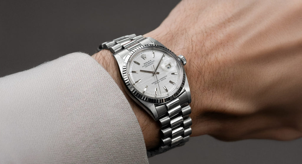 Rolex-Datejust-White-Gold-1601/9