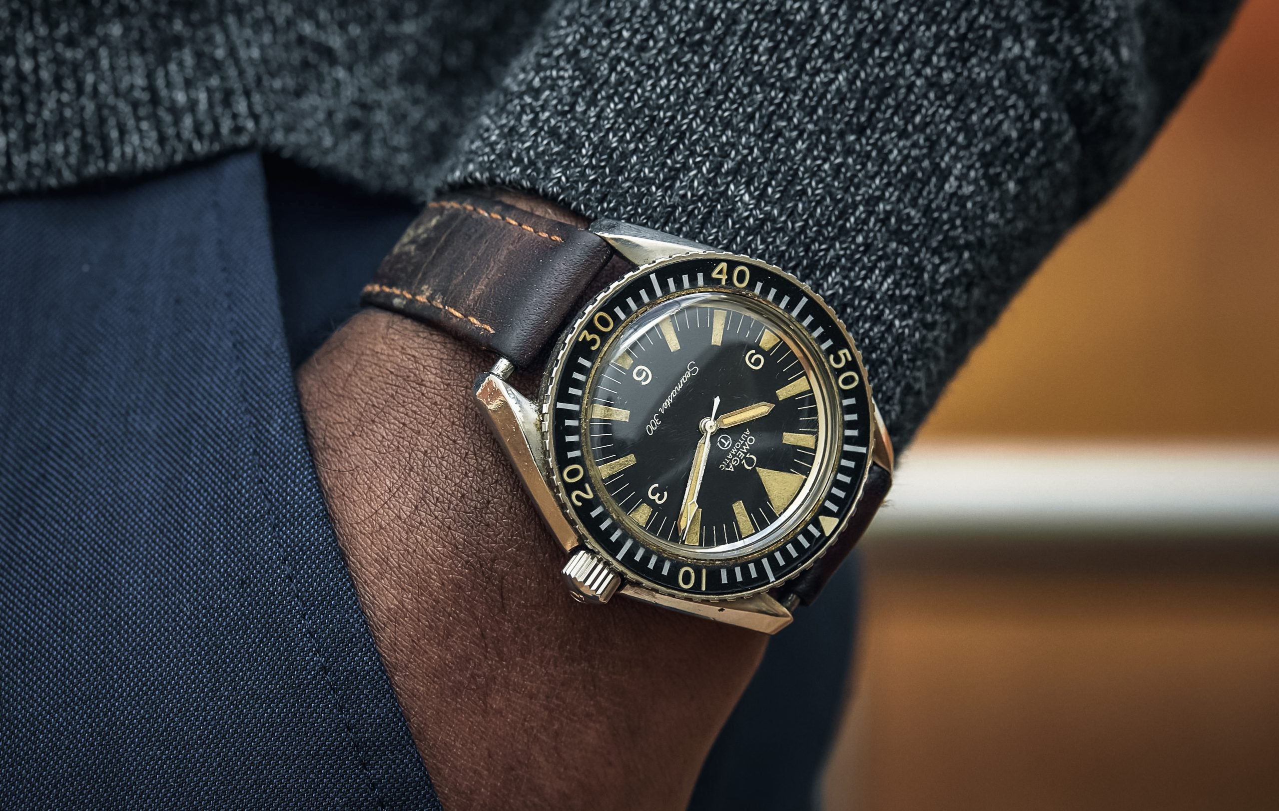 Royal Navy 'T-Dial' 165.024 Omega Seamaster 300 – Hairspring