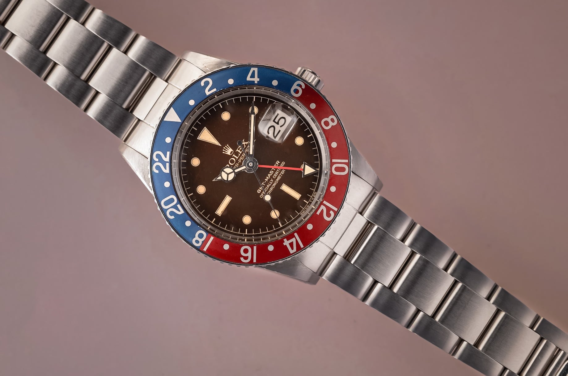 Tropical Gilt Service 6542 Rolex GMT-Master – Hairspring