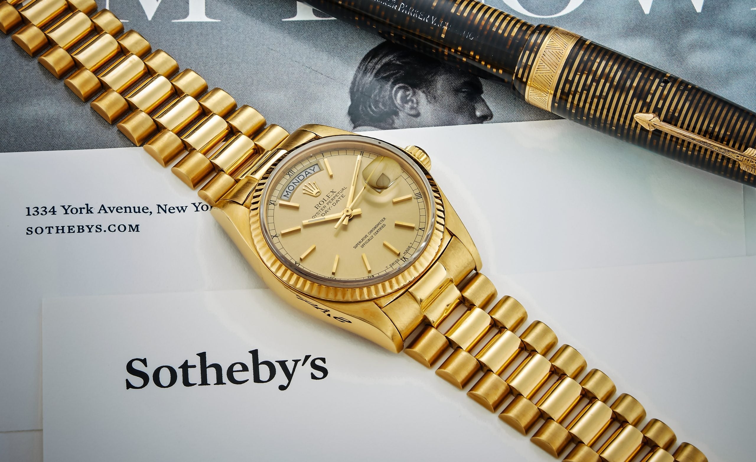 Tom Landry's 18038 Rolex Day-Date – Hairspring