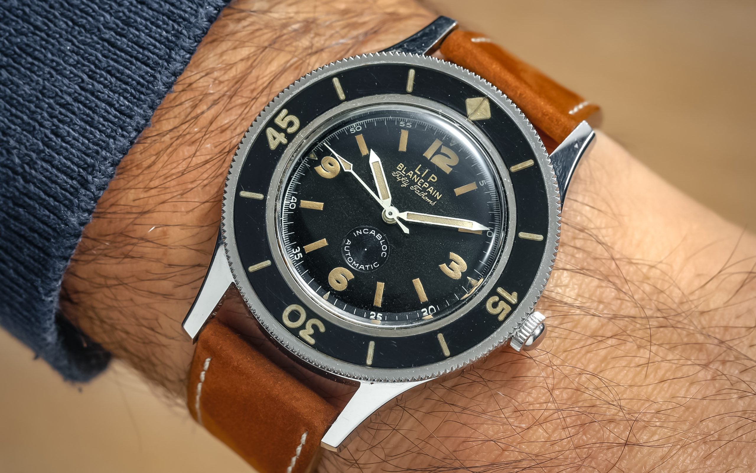 Lip-Signed Blancpain Fifty Fathoms – Hairspring