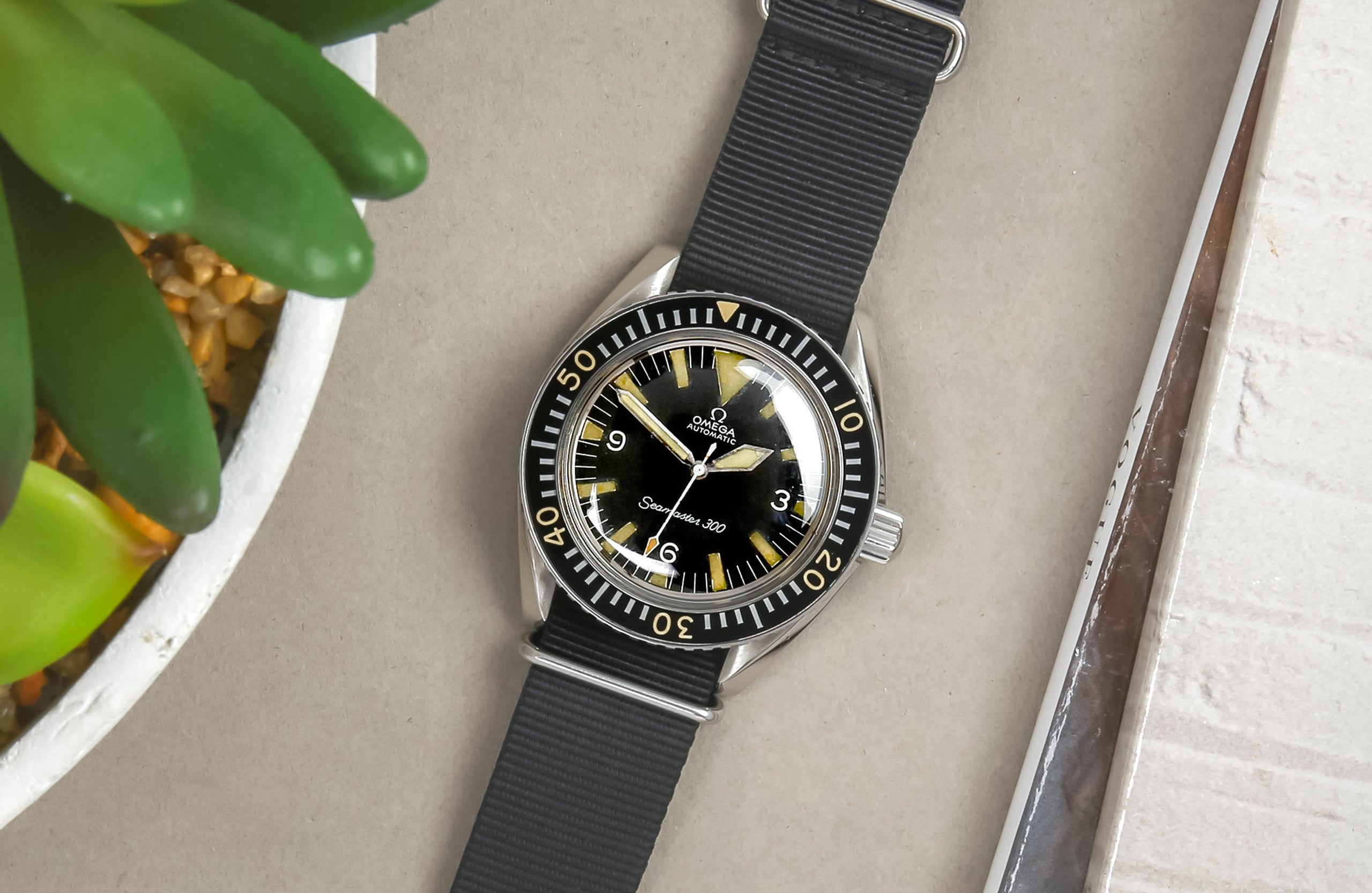 Pre-T' British Military Omega Seamaster 300 – Hairspring
