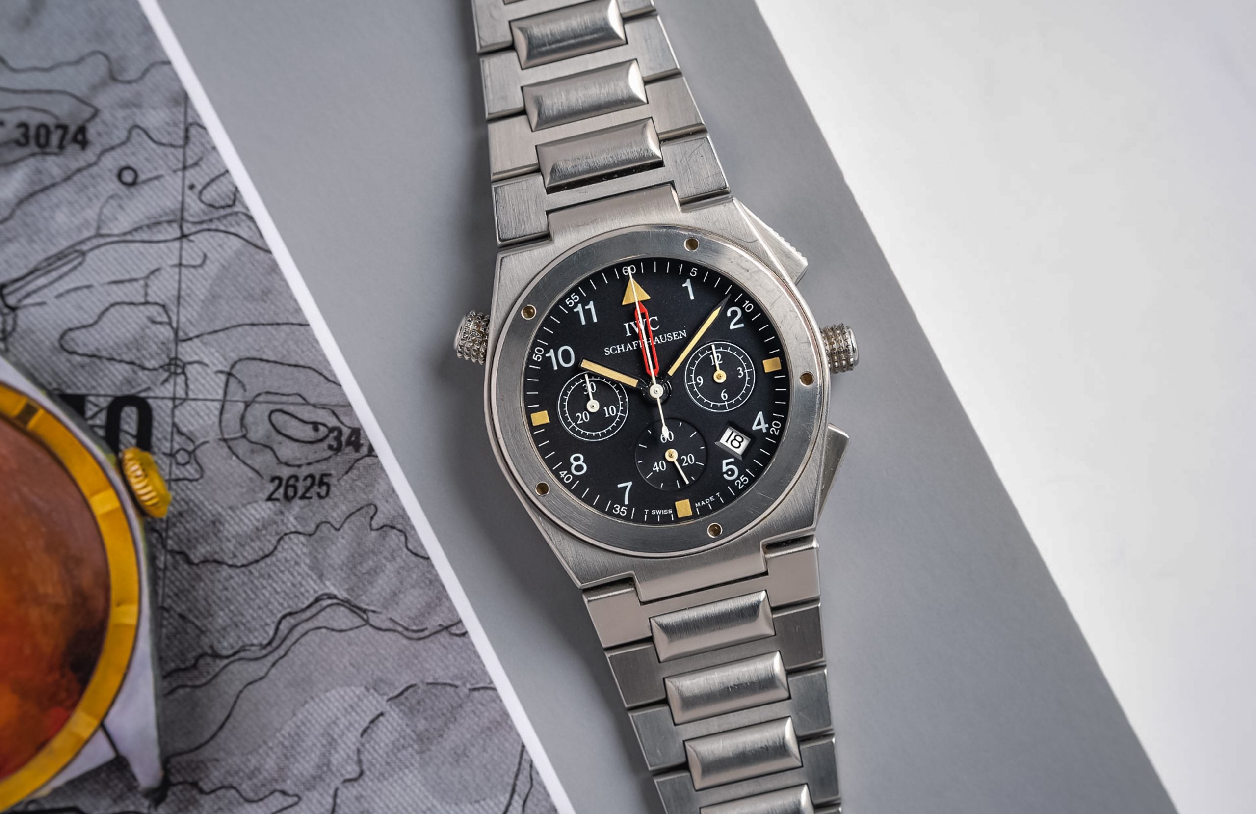 3805 IWC Ingenieur Chronograph Alarm