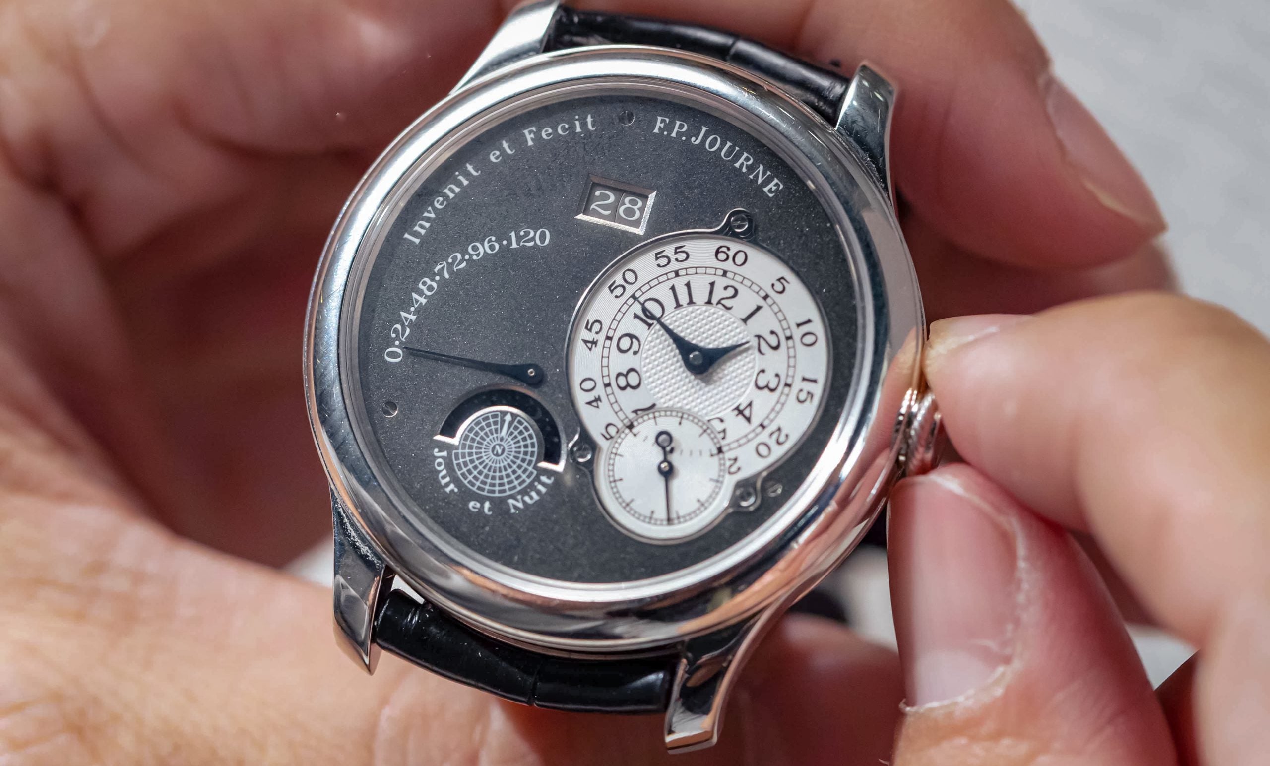 Ruthenium Dial FP Journe Octa Jour et Nuit