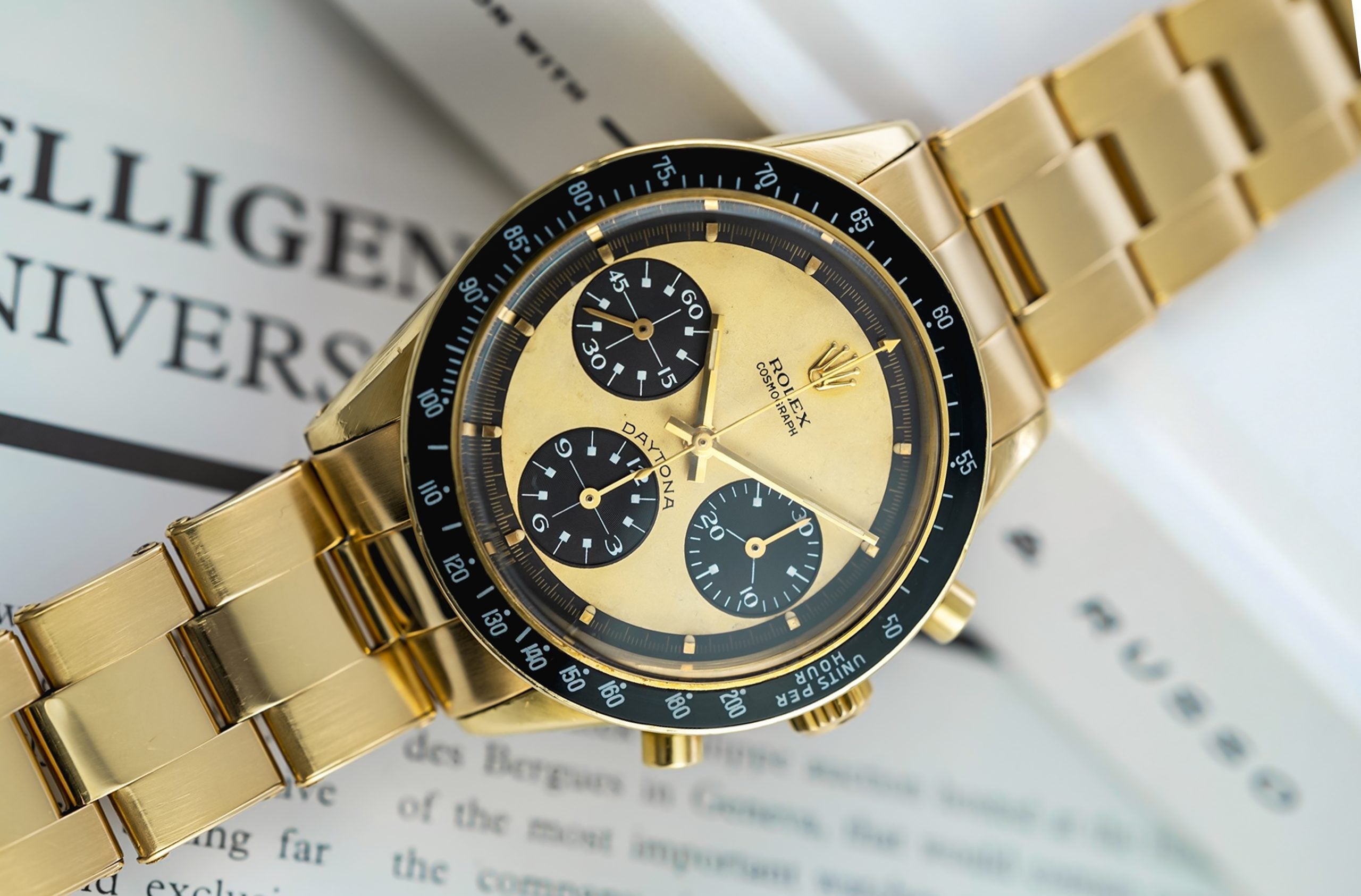 Lemon Paul Newman' 6264 Rolex Daytona – Hairspring