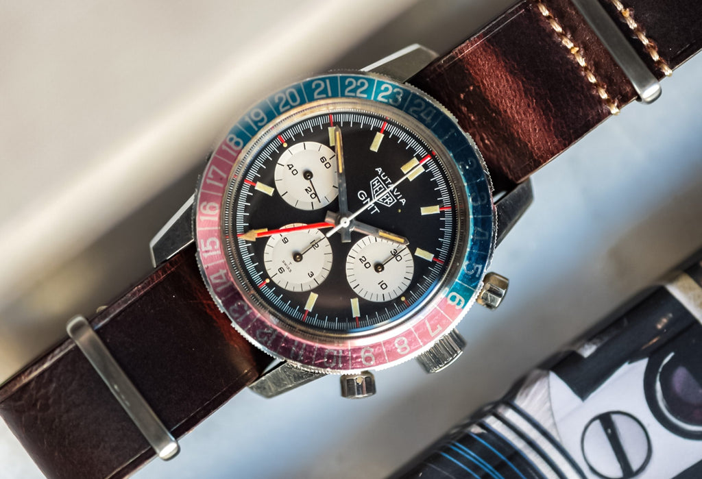 2446C Heuer Autavia GMT Second Execution