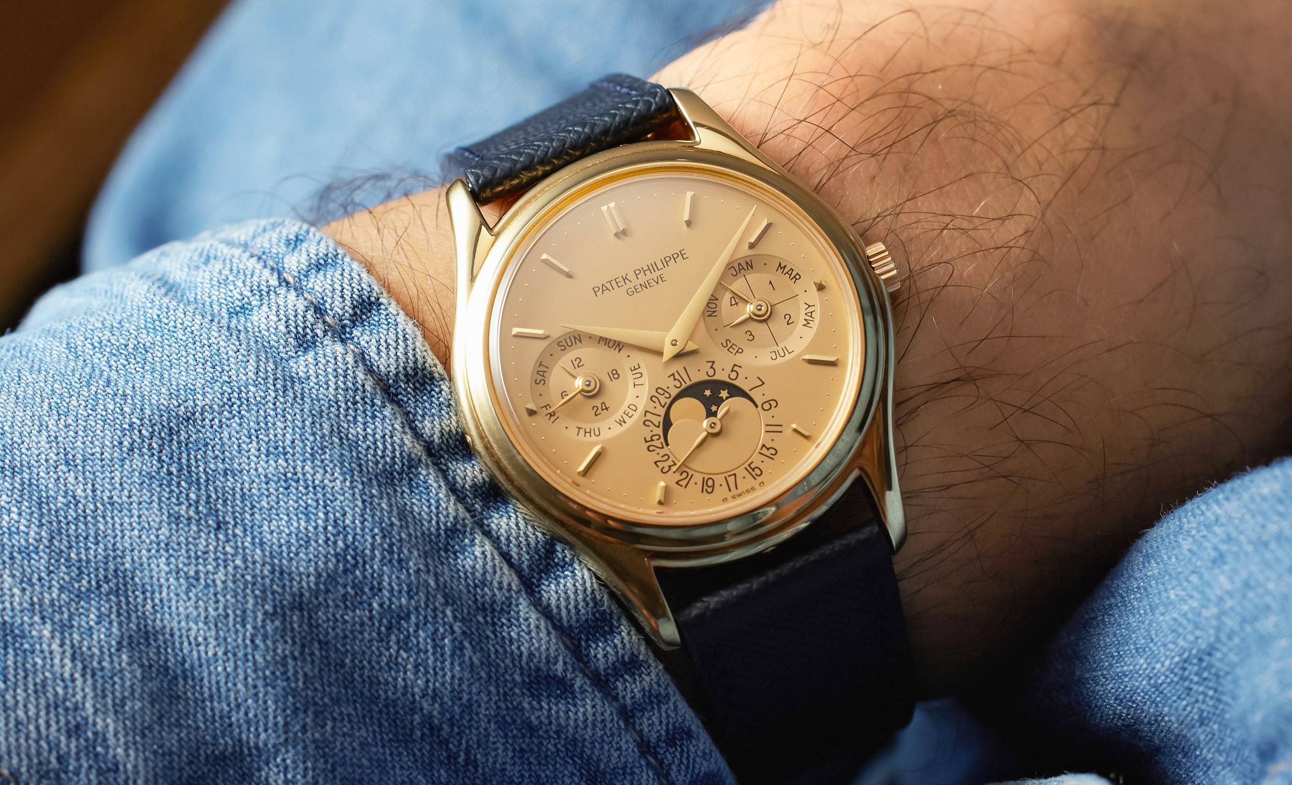 Doré' Dial Patek Philippe 3940J – Hairspring