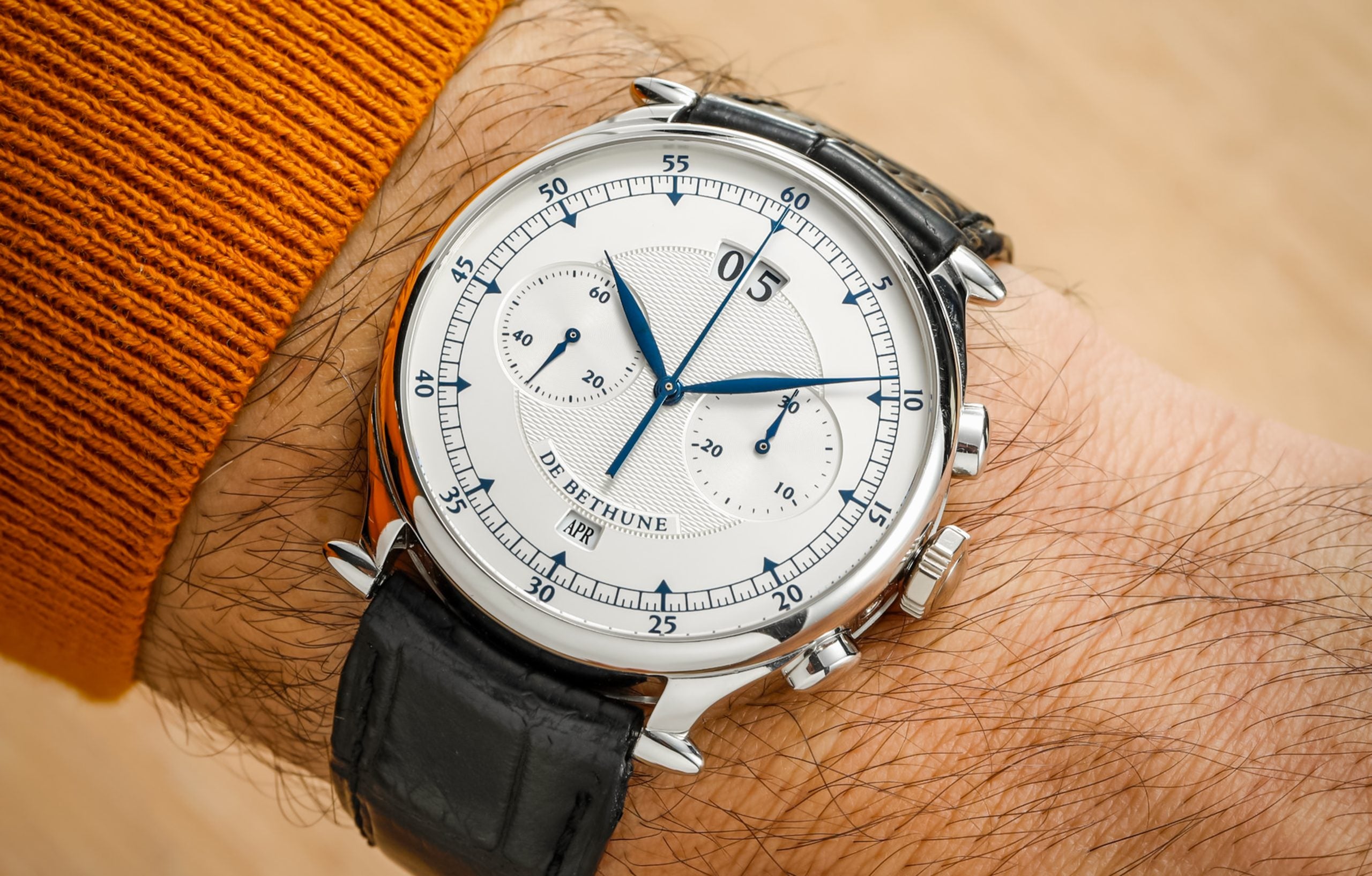 Heddon de luxe bassar c1935 8102-97ヘドン DB12 De Bethune Chronograph – Hairspring
