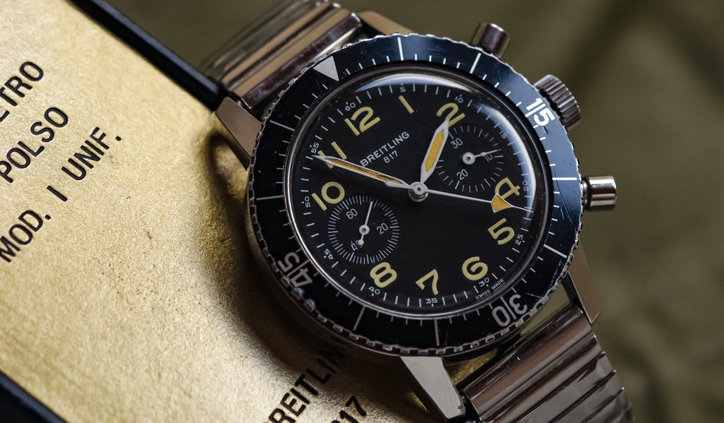 817 Breitling CP-1 Italian Army Chronograph