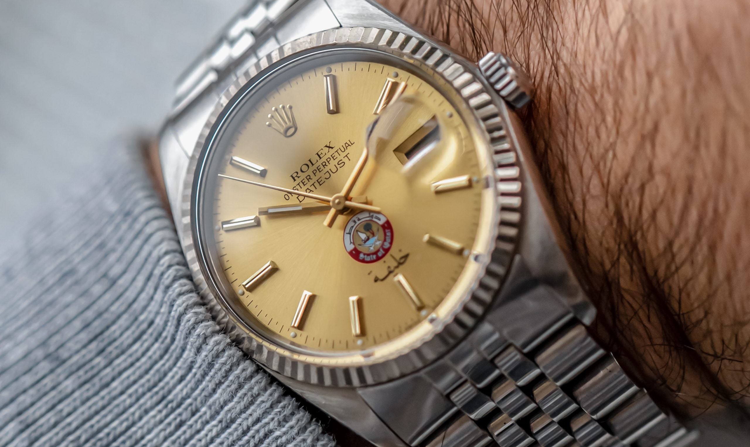 'State of Qatar' 16014 Rolex Datejust