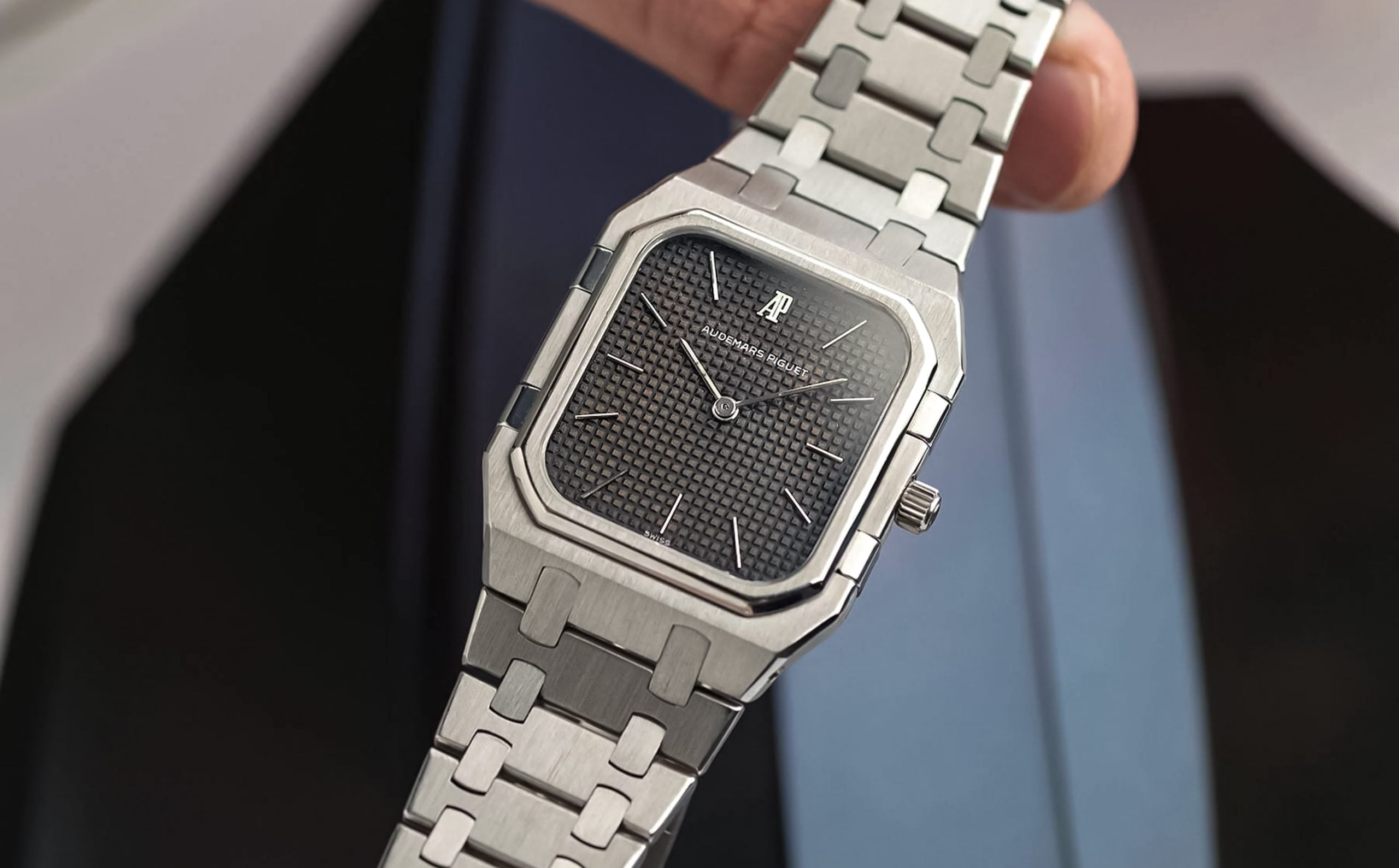 オマージョ　デ　ｘ 6005ST Audemars Piguet Rectangular Royal Oak – Hairspring