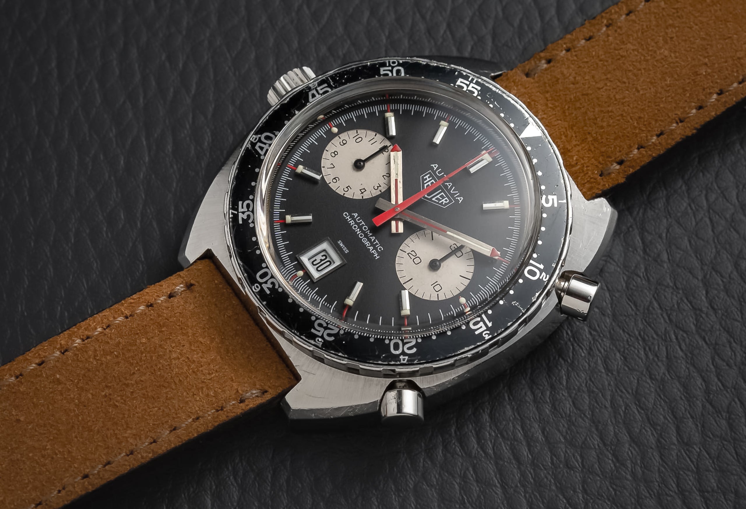 1163 'Viceroy' MH-Bezel Heuer Autavia – Hairspring