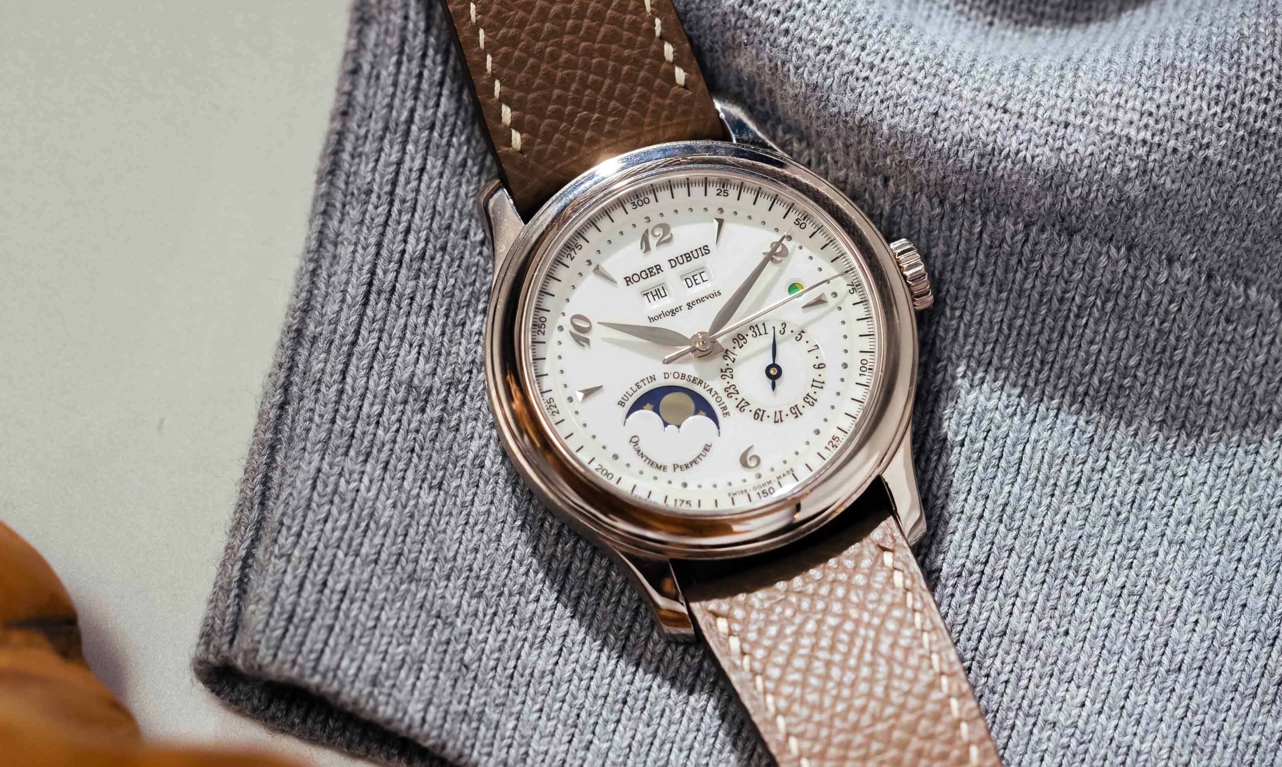 こちゃモン＆うー！ Salmon Dial 49005 Vacheron Constantin Perpetual Calendar