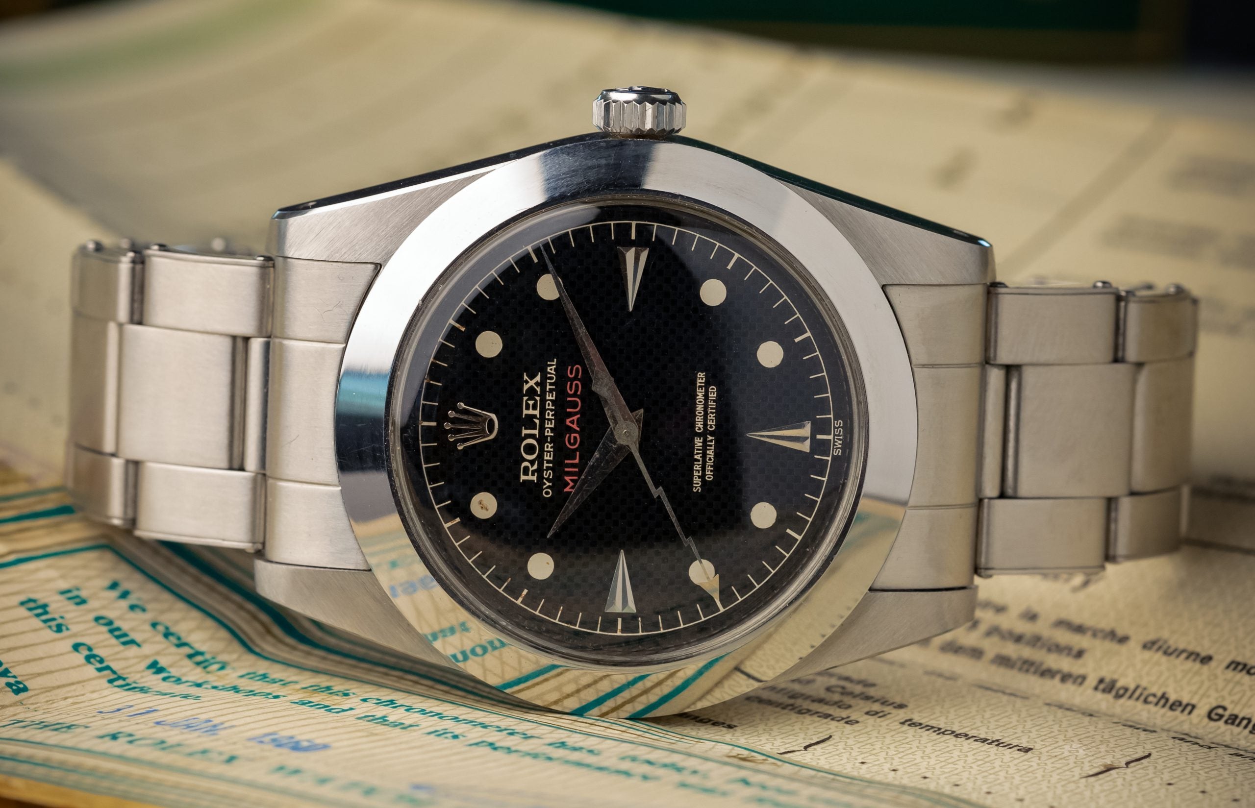 6541 Rolex Milgauss – Hairspring