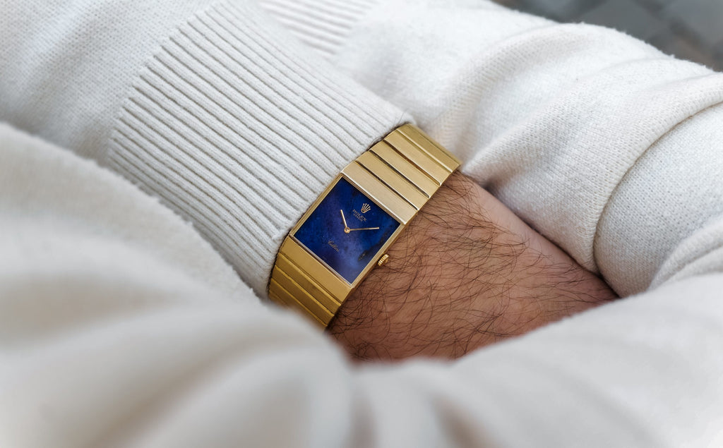 Lapis Lazuli Dial 4316 Rolex King Midas Cellini