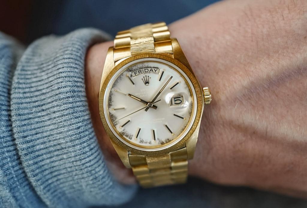 Ghost Dial, Bark Finish 18078 Rolex Day-Date