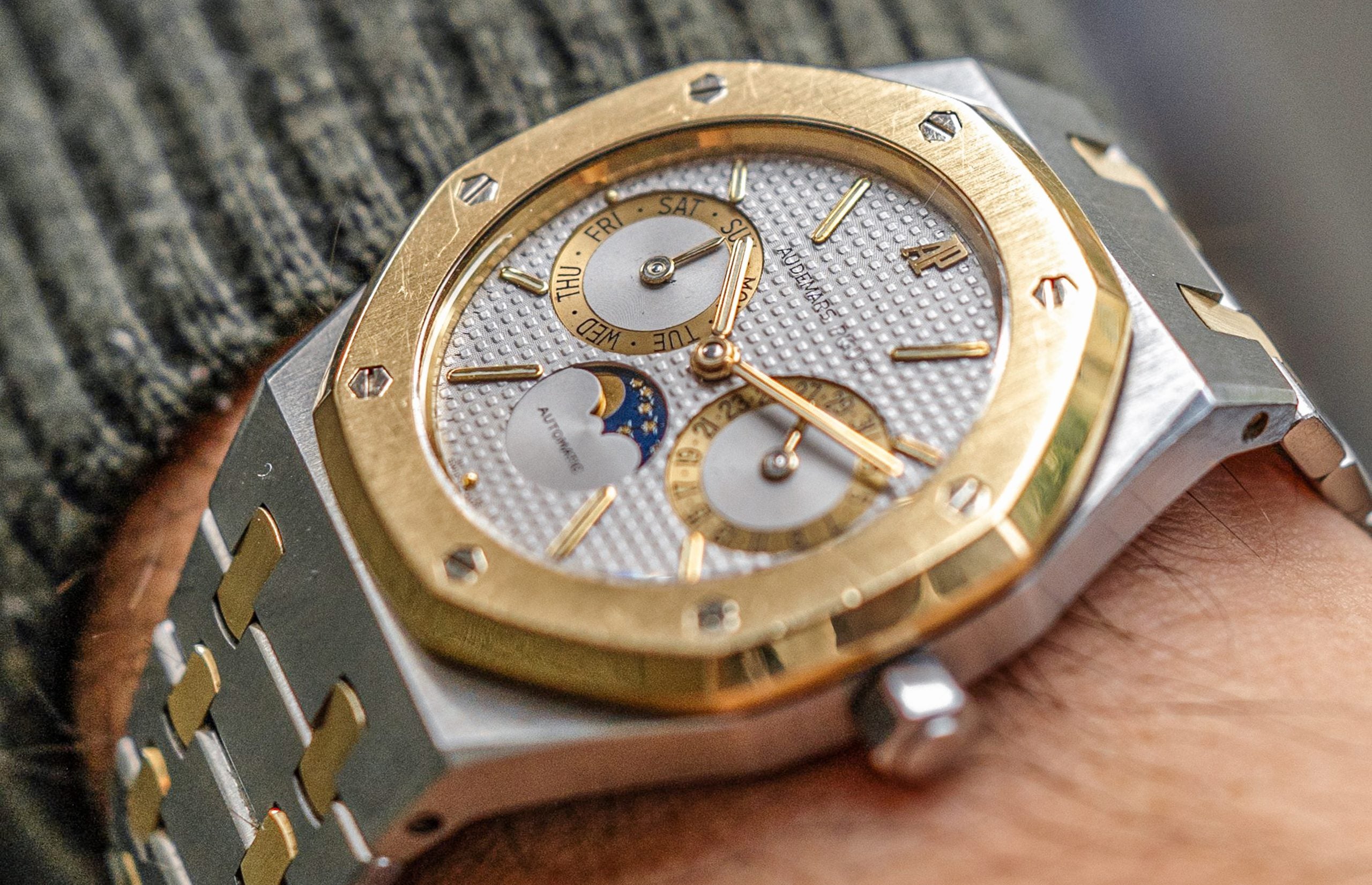 25594SA Audemars Piguet Royal Oak Day-Date Moonphase