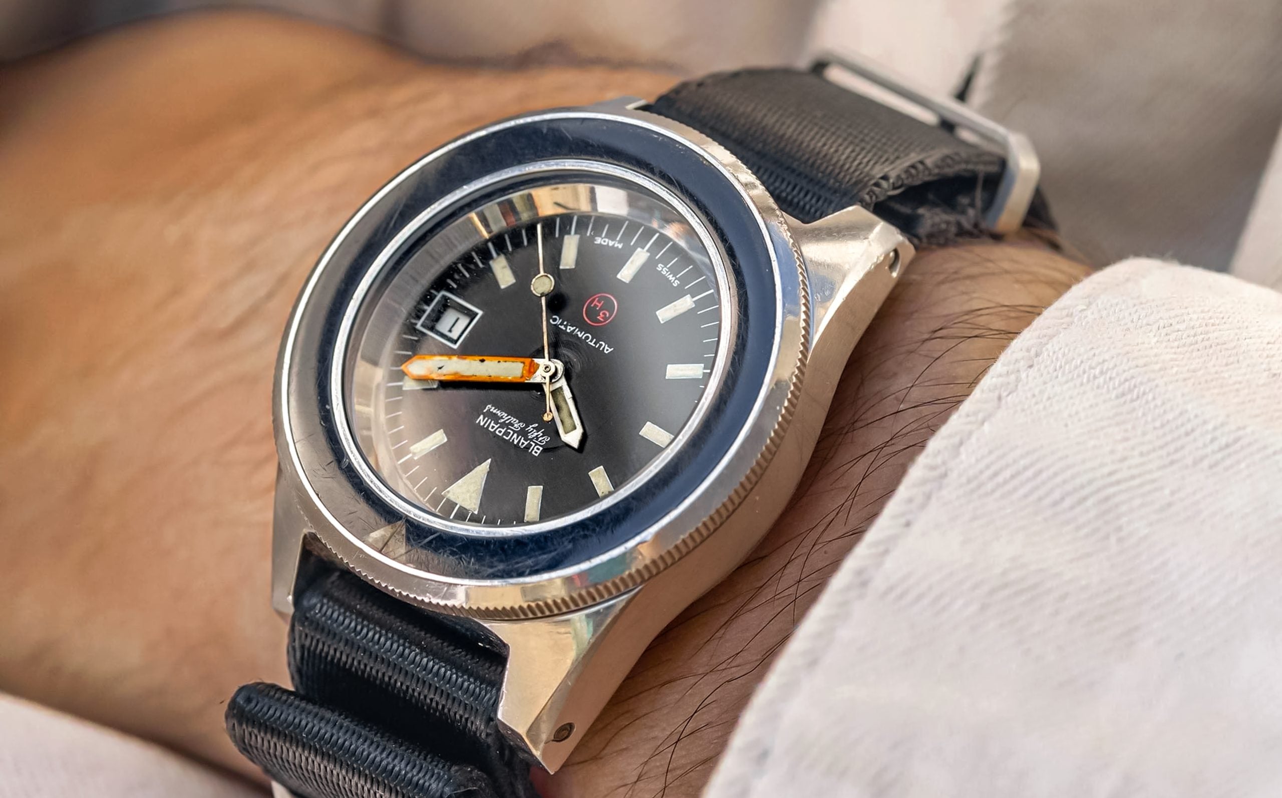 Blancpain Fifty Fathoms純正ベルト 3H Bund' Blancpain Fifty Fathoms – Hairspring