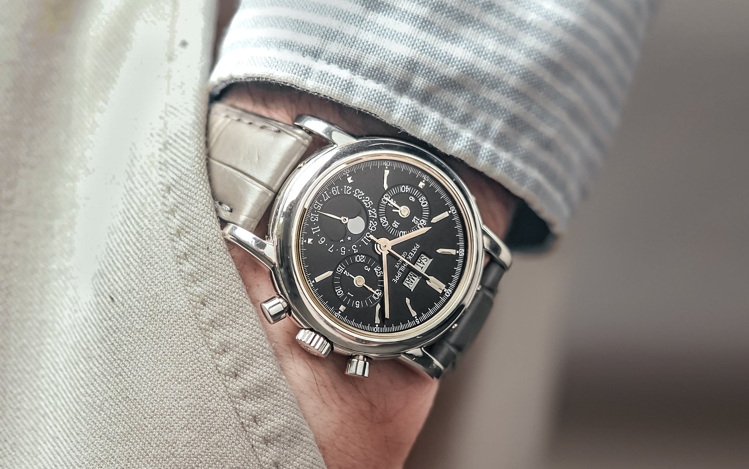 4th Series 3970EP Patek Philippe Perpetual Calendar Chronograph