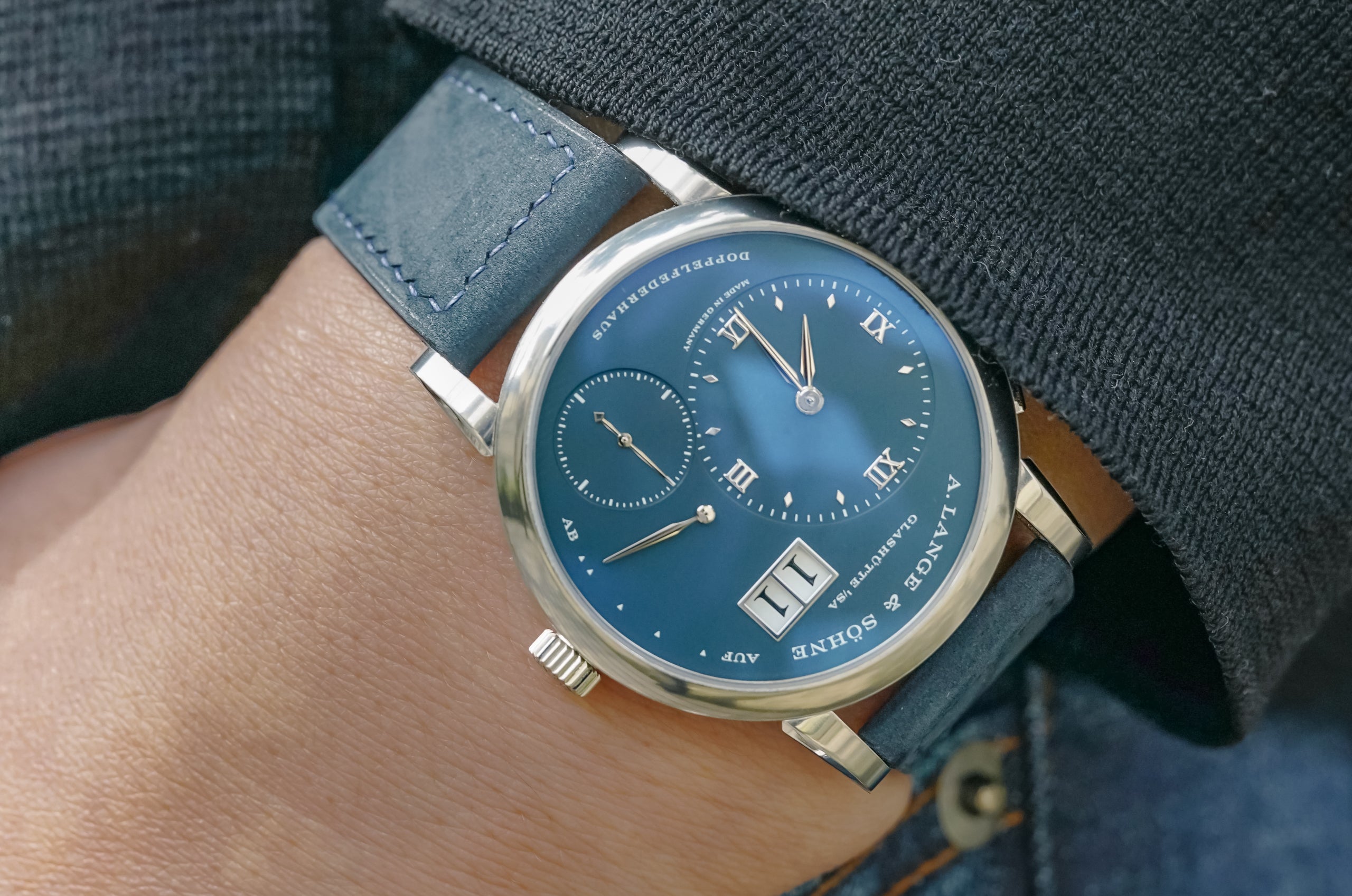 191.028 A. Lange & Söhne Blue Lange 1 – Hairspring