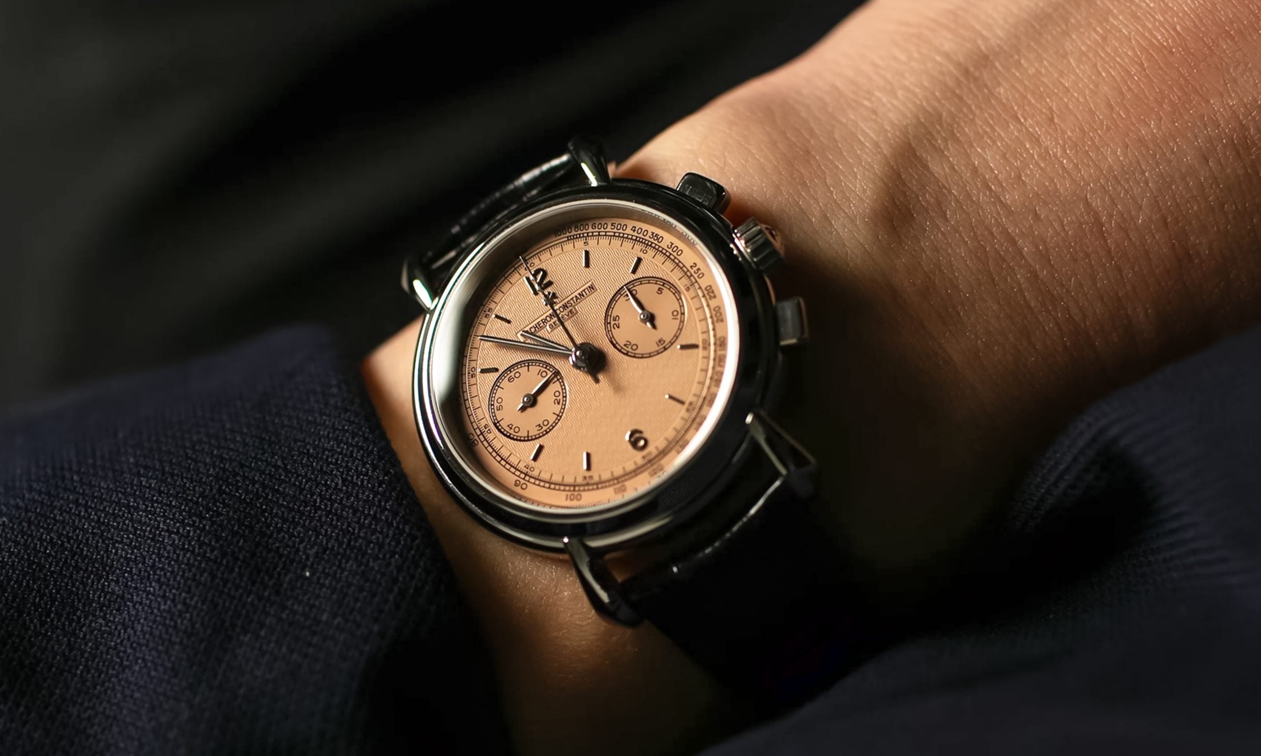 Salmon 47101 Vacheron Constantin Les Historiques Chronograph