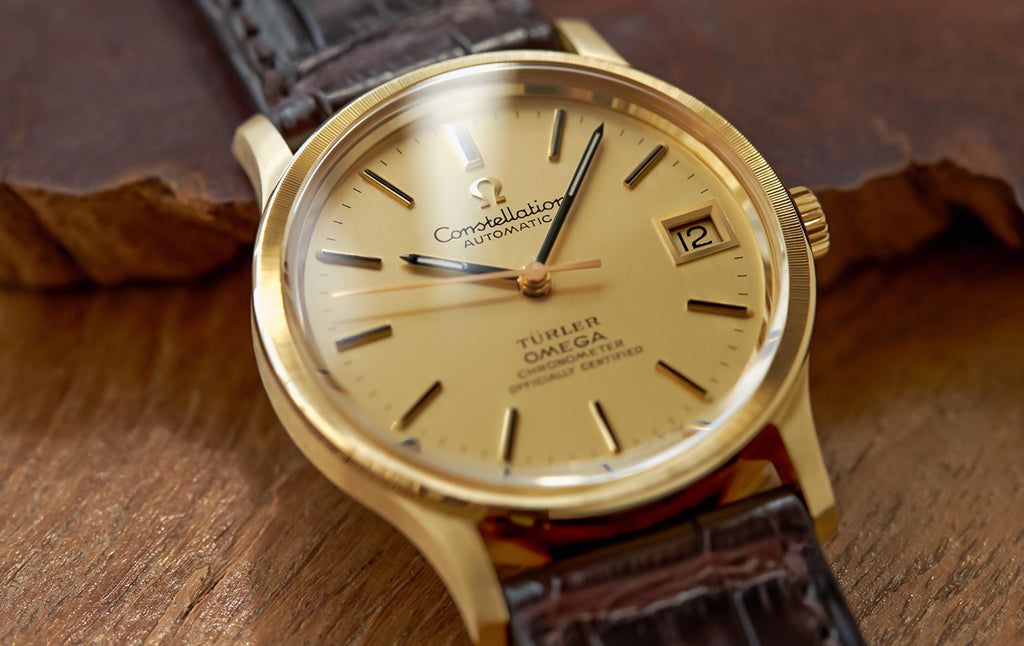 Omega-Constellation-Chronometer-166.052-Türler-Dial