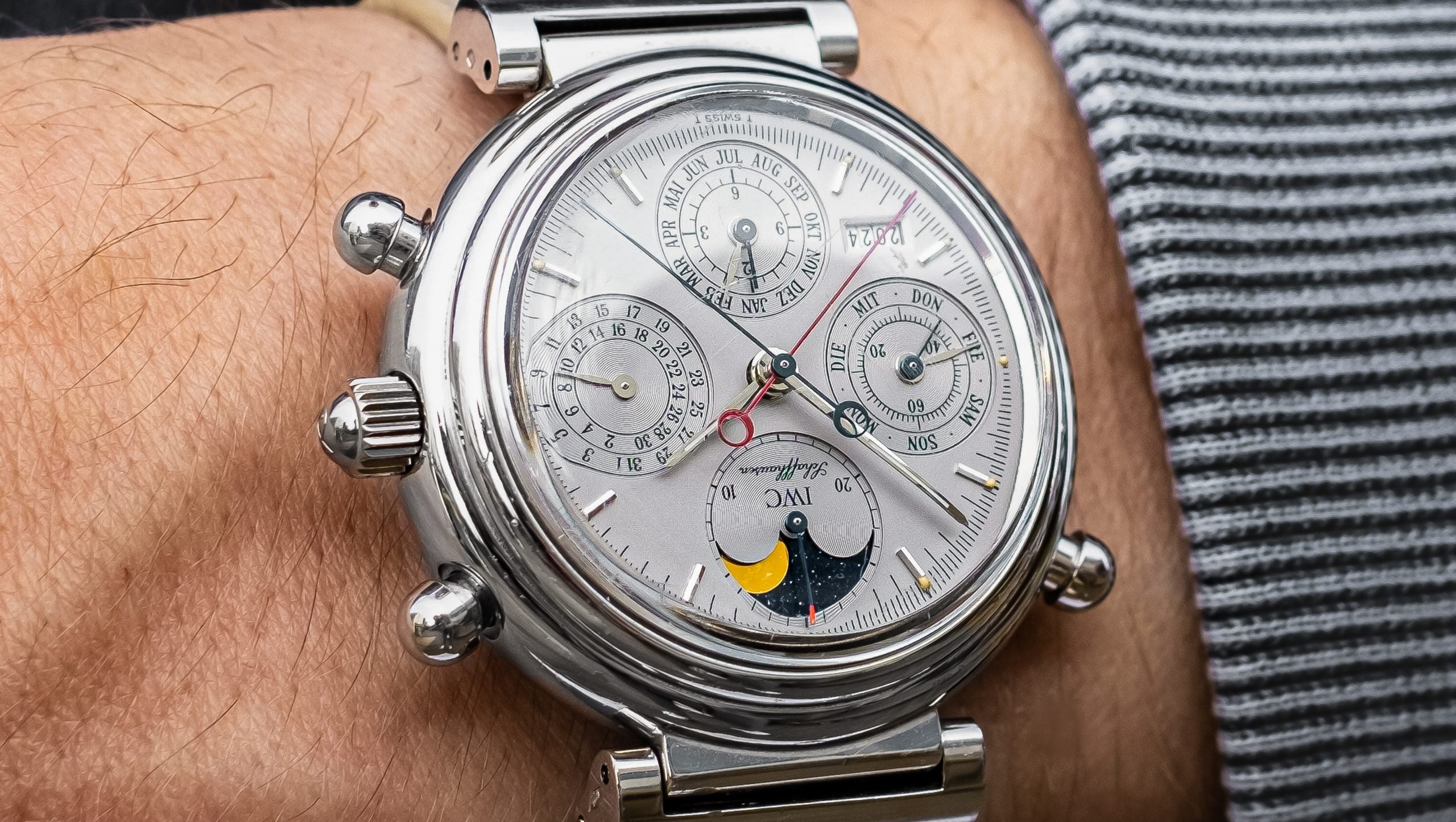 3751 IWC Da Vinci Perpetual Calendar Rattrapante – Hairspring
