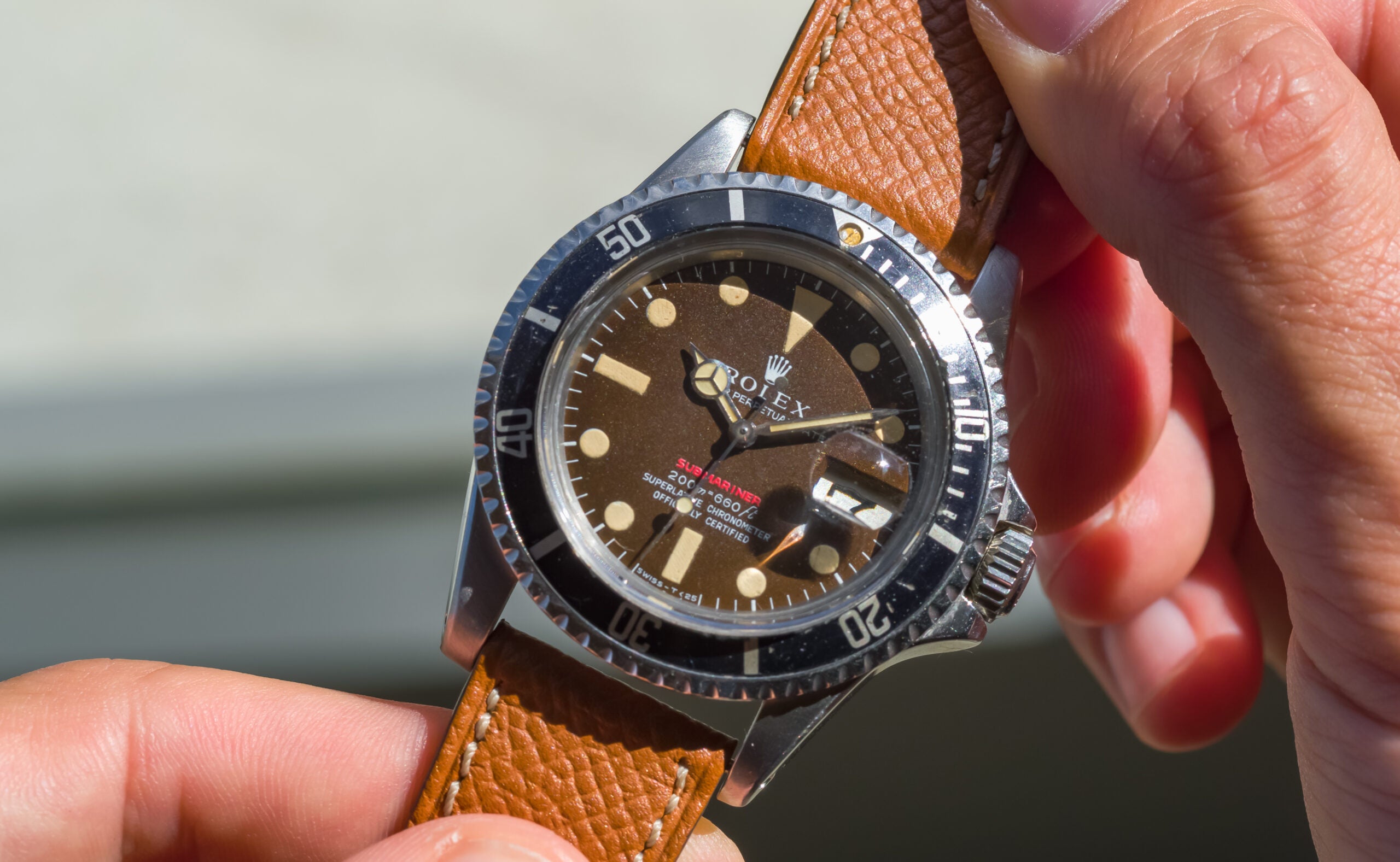 Tropical 'Meters First' Mk2 1680 Rolex 'Red' Submariner – Hairspring