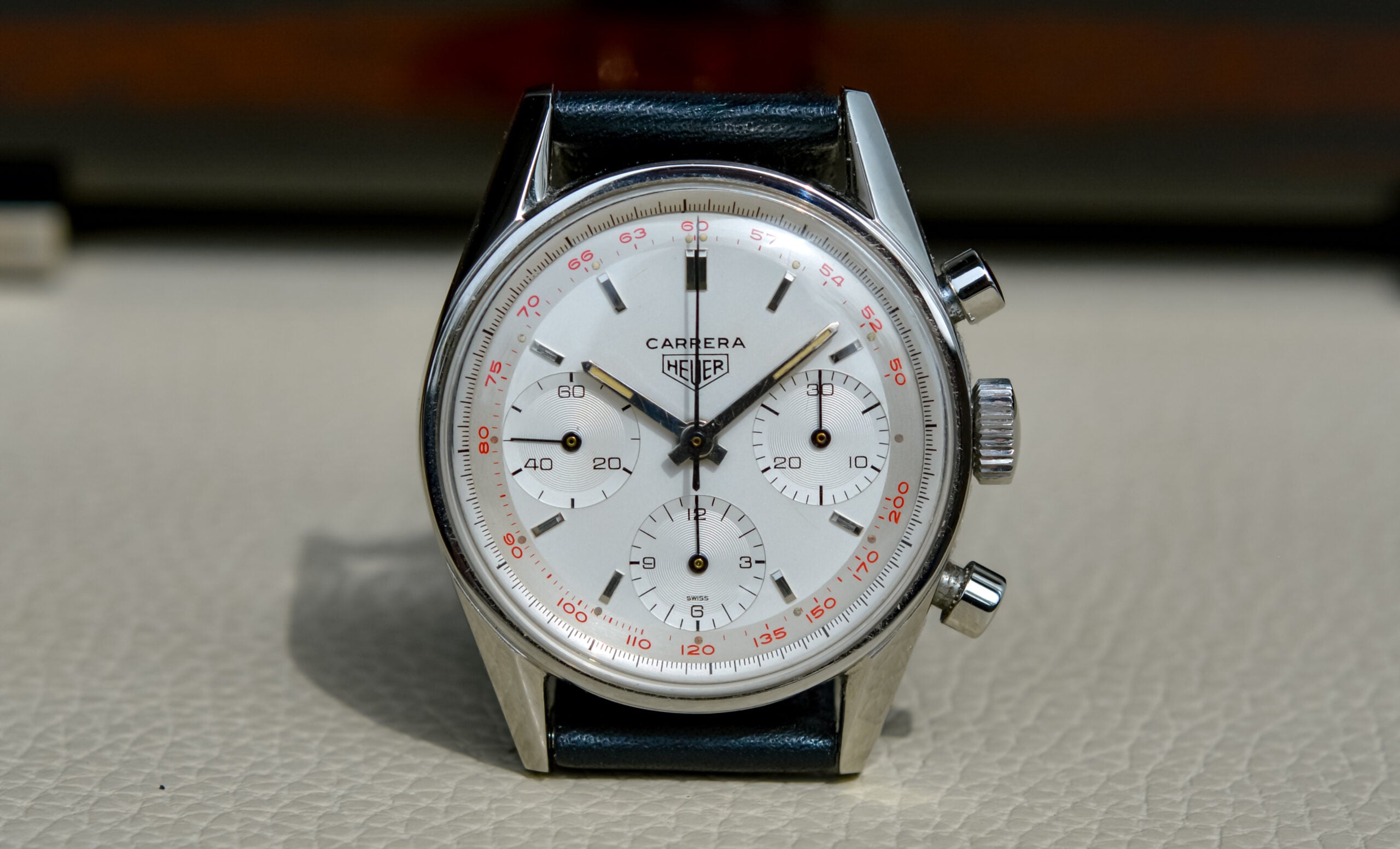 First Execution 2447T Heuer Carrera – Hairspring