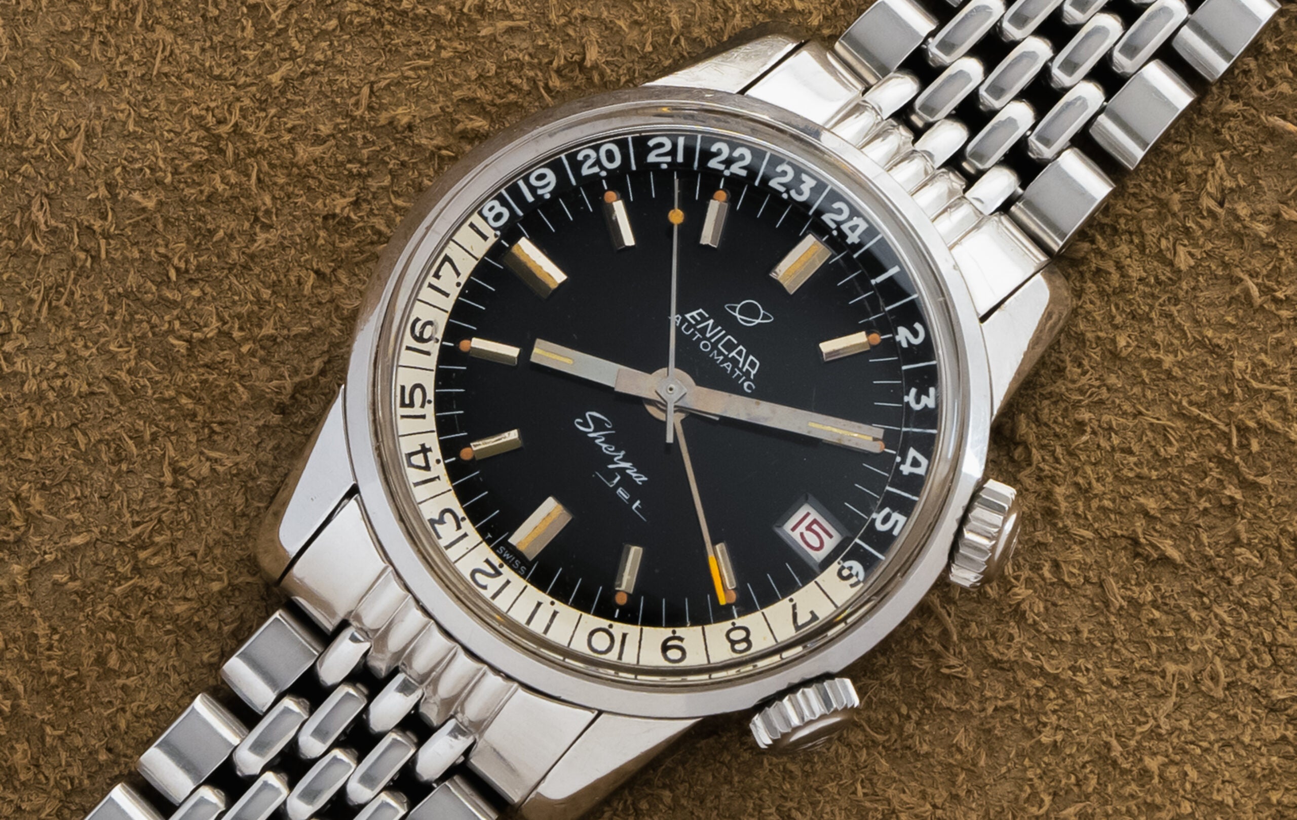 Mk1 Enicar Sherpa Jet GMT – Hairspring