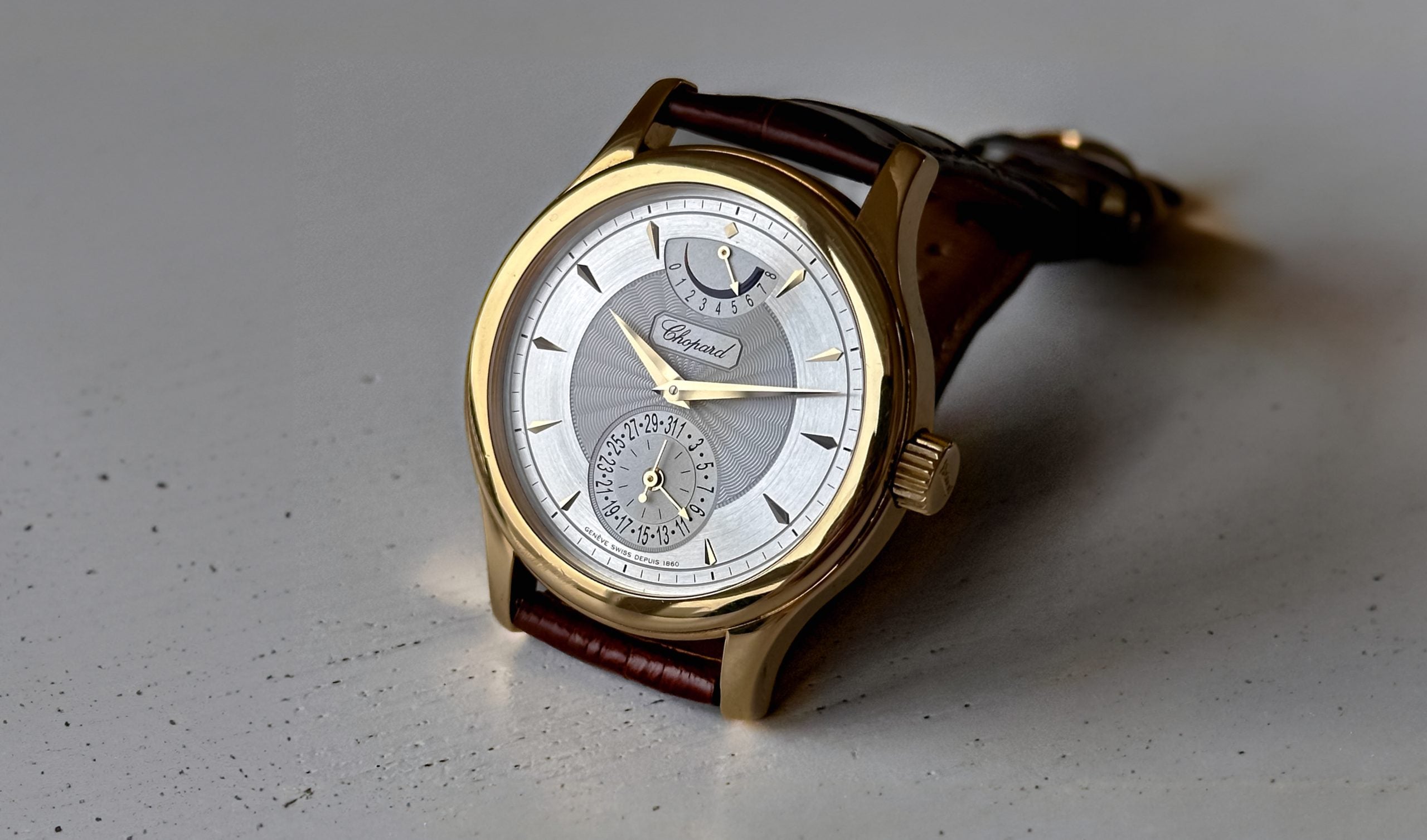 Chopard ムーンフェイズ ゴールド 時計 Hero-4309-copy-scaled_b4d1aba6
