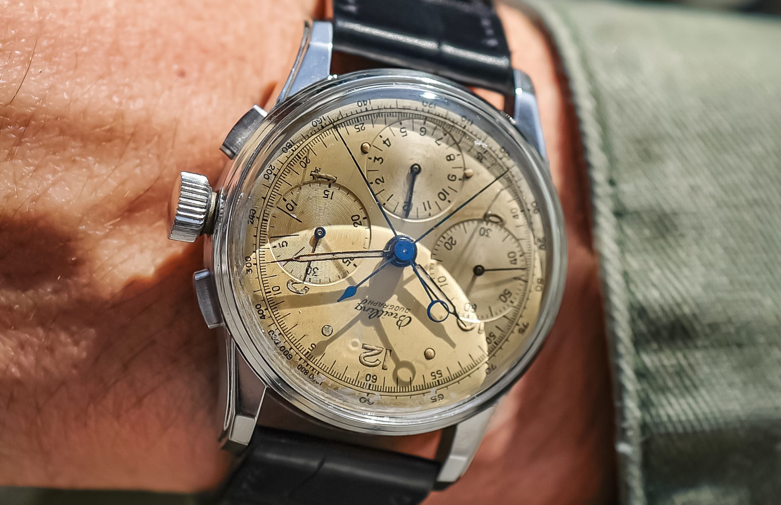 766 Breitling Duograph – Hairspring