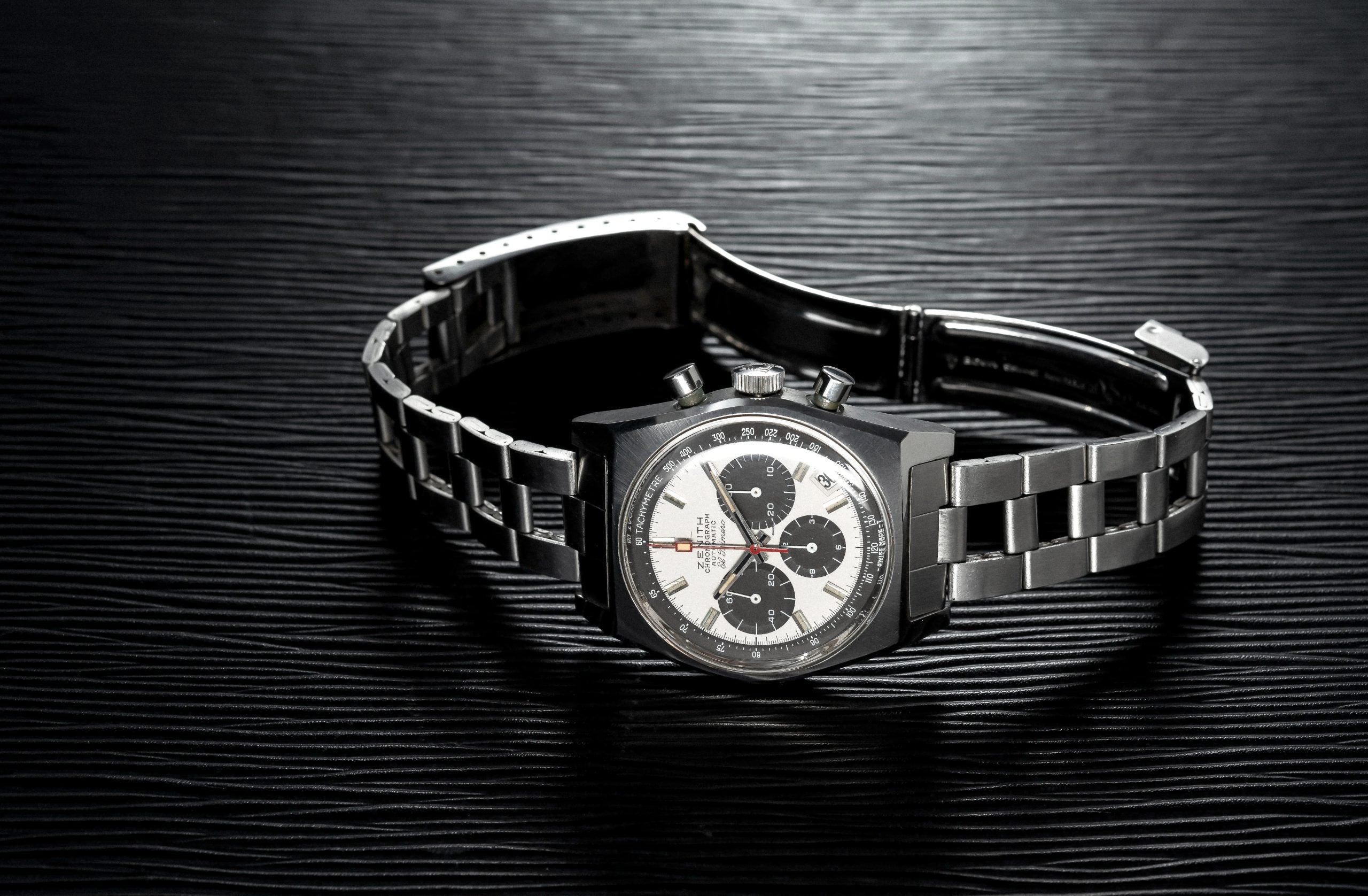 Zenith El Primero A384 with an Original Gay Frères Ladder – Hairspring