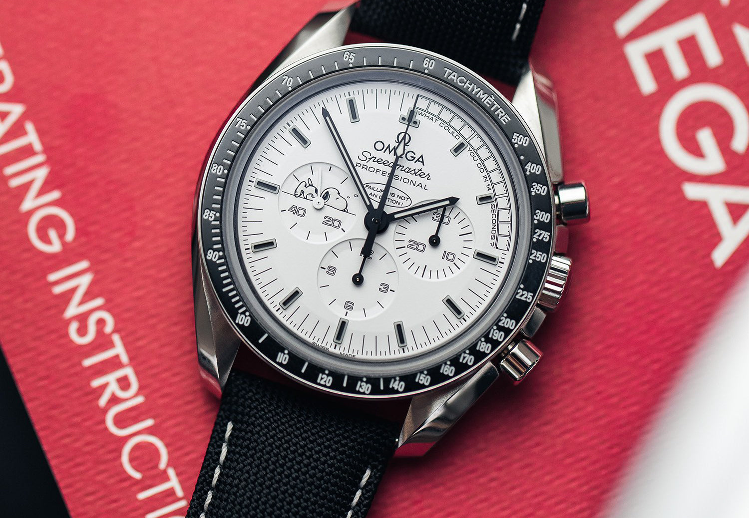 PRYシュウトカシミア100% スヌード SLV925 A Perfect Silver Snoopy Speedmaster – Hairspring