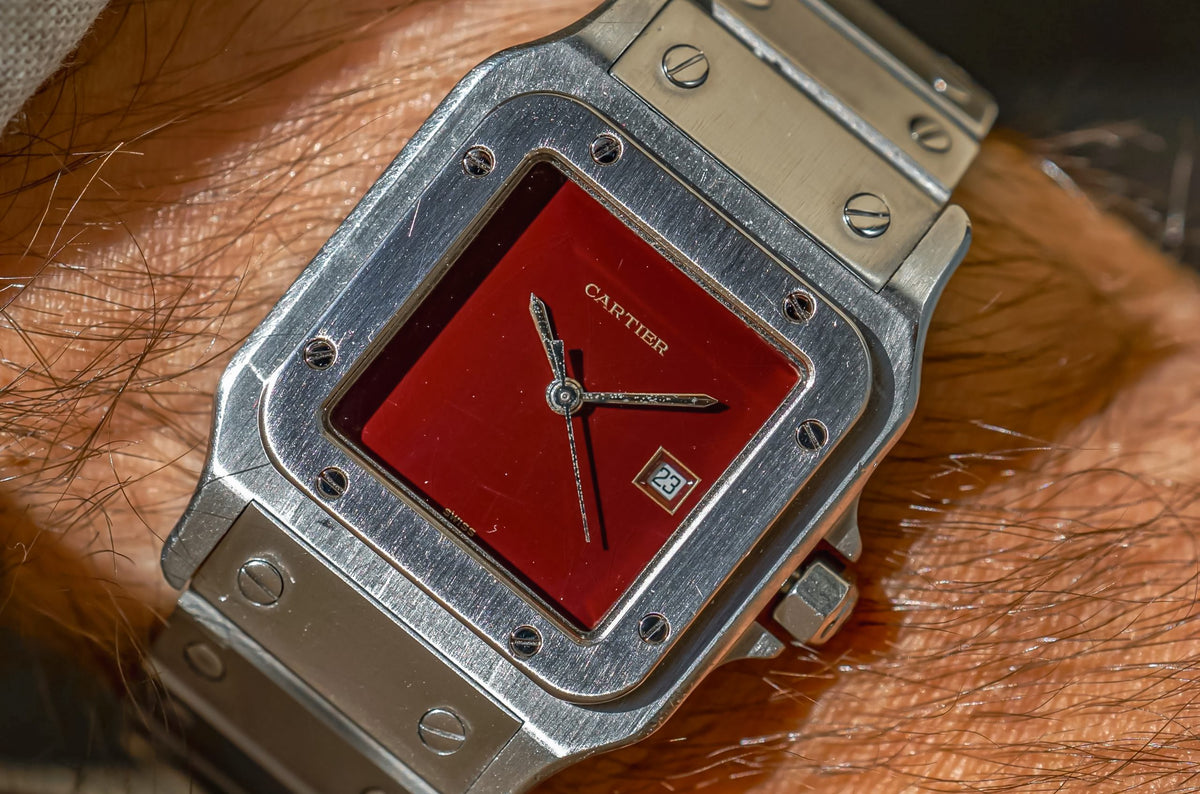 Burgundy-Dial-Cartier-Santos-2960