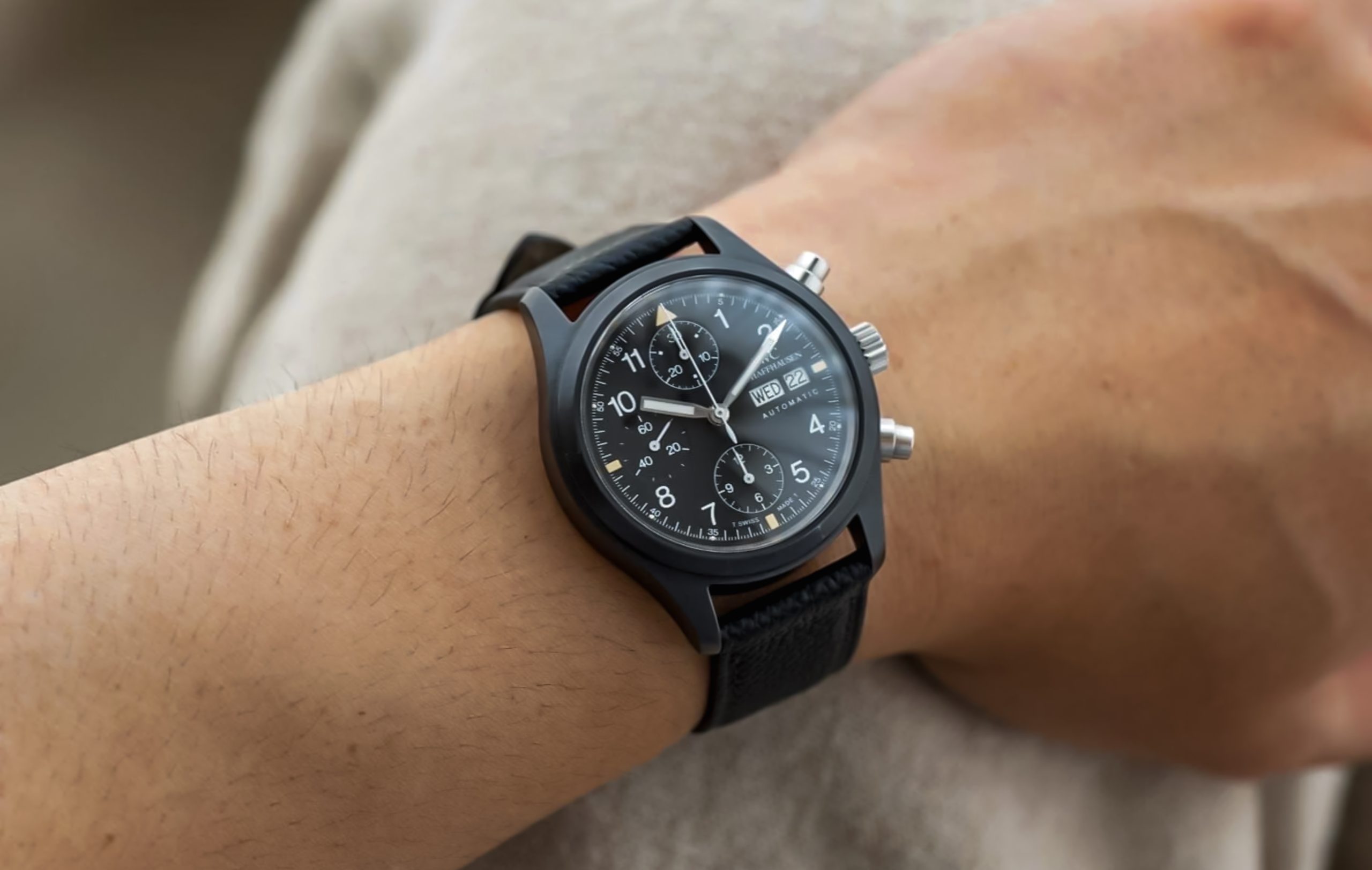 3705 IWC Ceramic Flieger – Hairspring