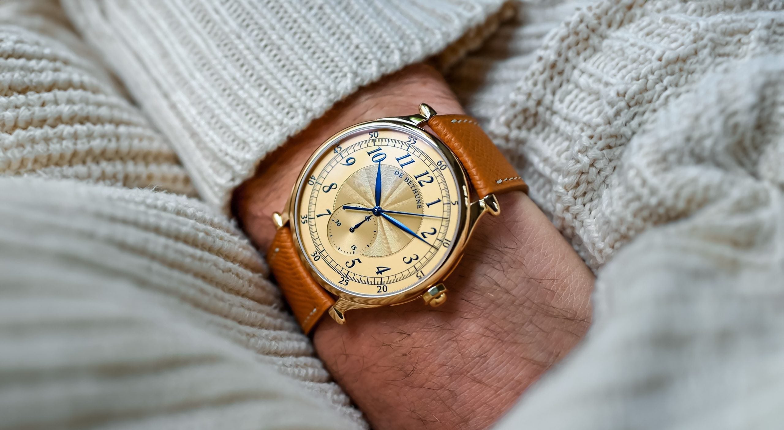 DB8 De Bethune Monopusher Chronograph, Pink Gold – Hairspring