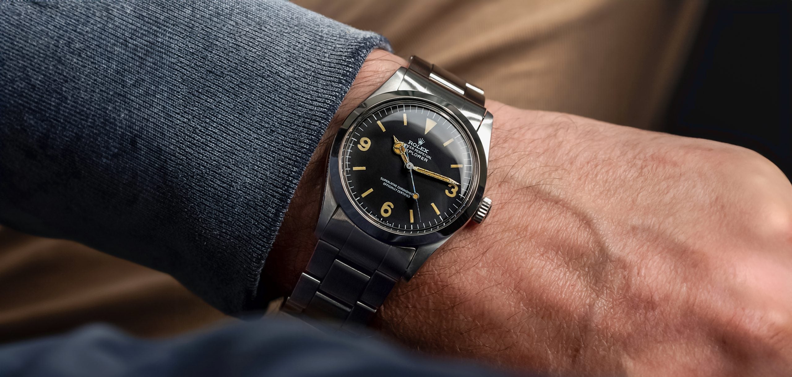 Frog Foot' Dial 1016 Rolex Explorer – Hairspring