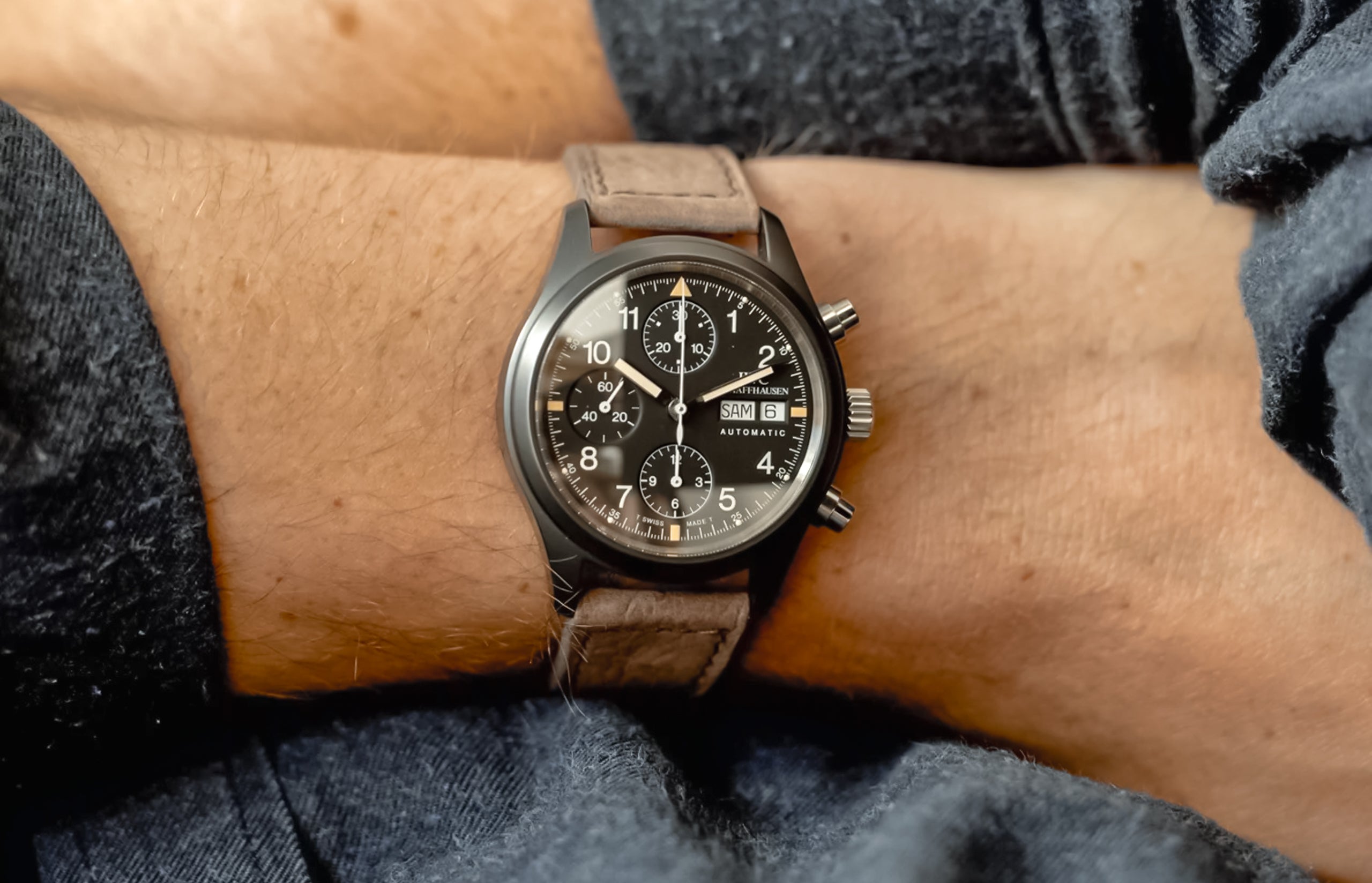 IWC 3705 Ceramic Fliegerchronograph – Hairspring