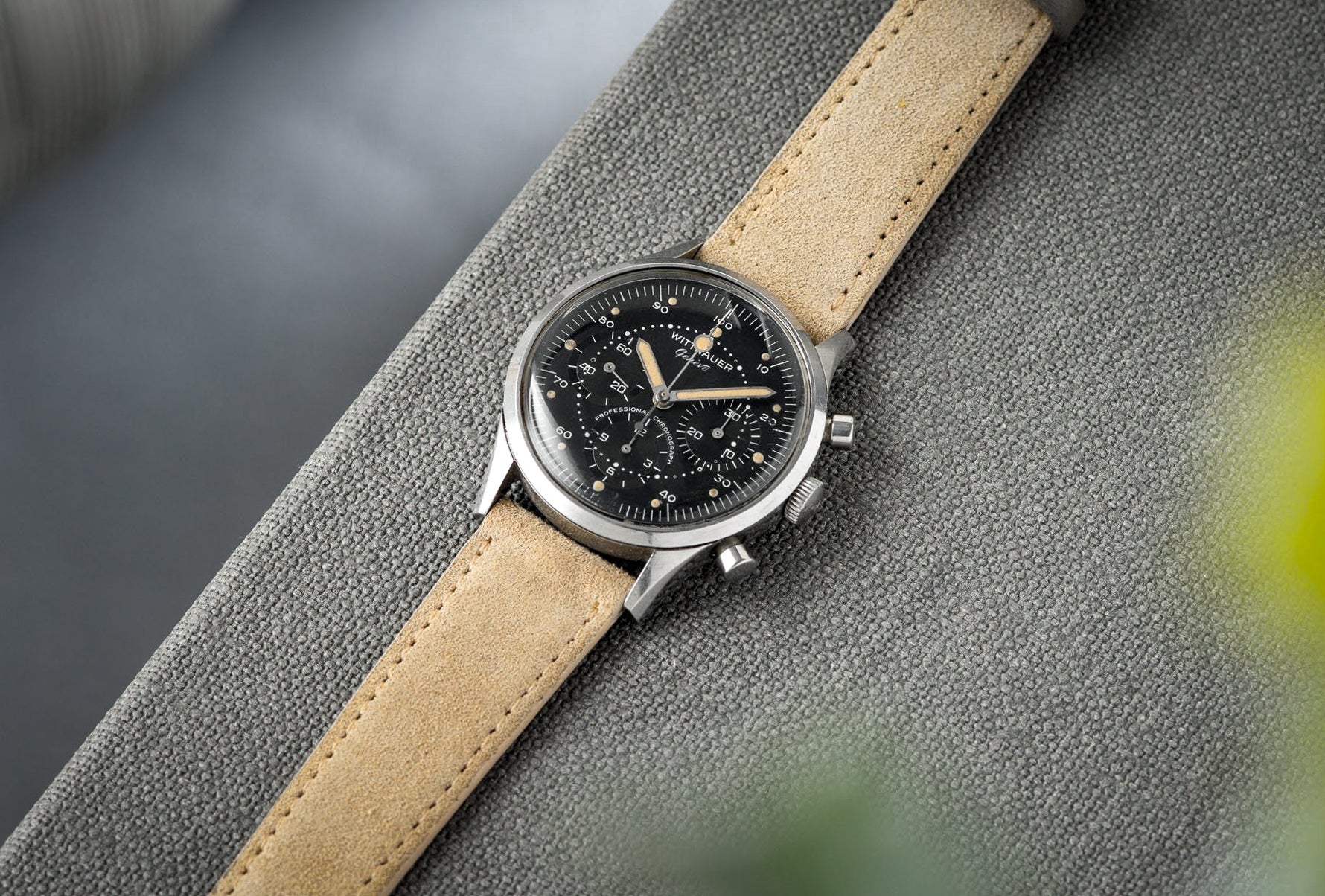 A Scientist's Chrono: Wittnauer 242T Matte Dial – Hairspring