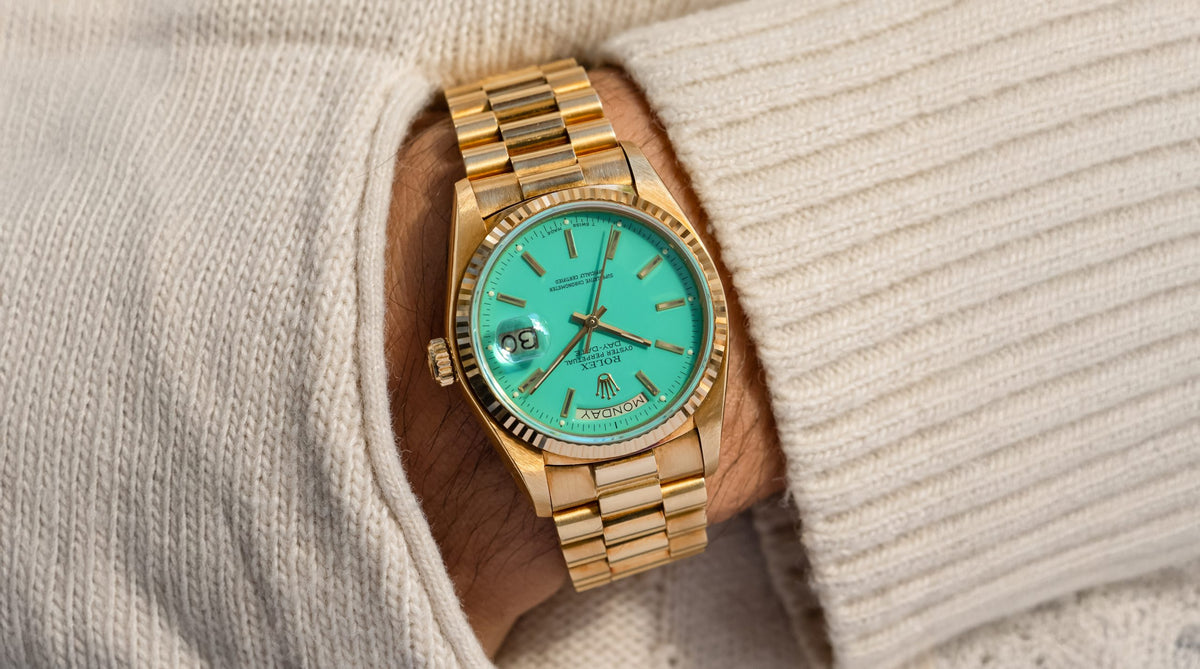 Rolex-18038-Day-Date-Tiffany-Stella-Dial