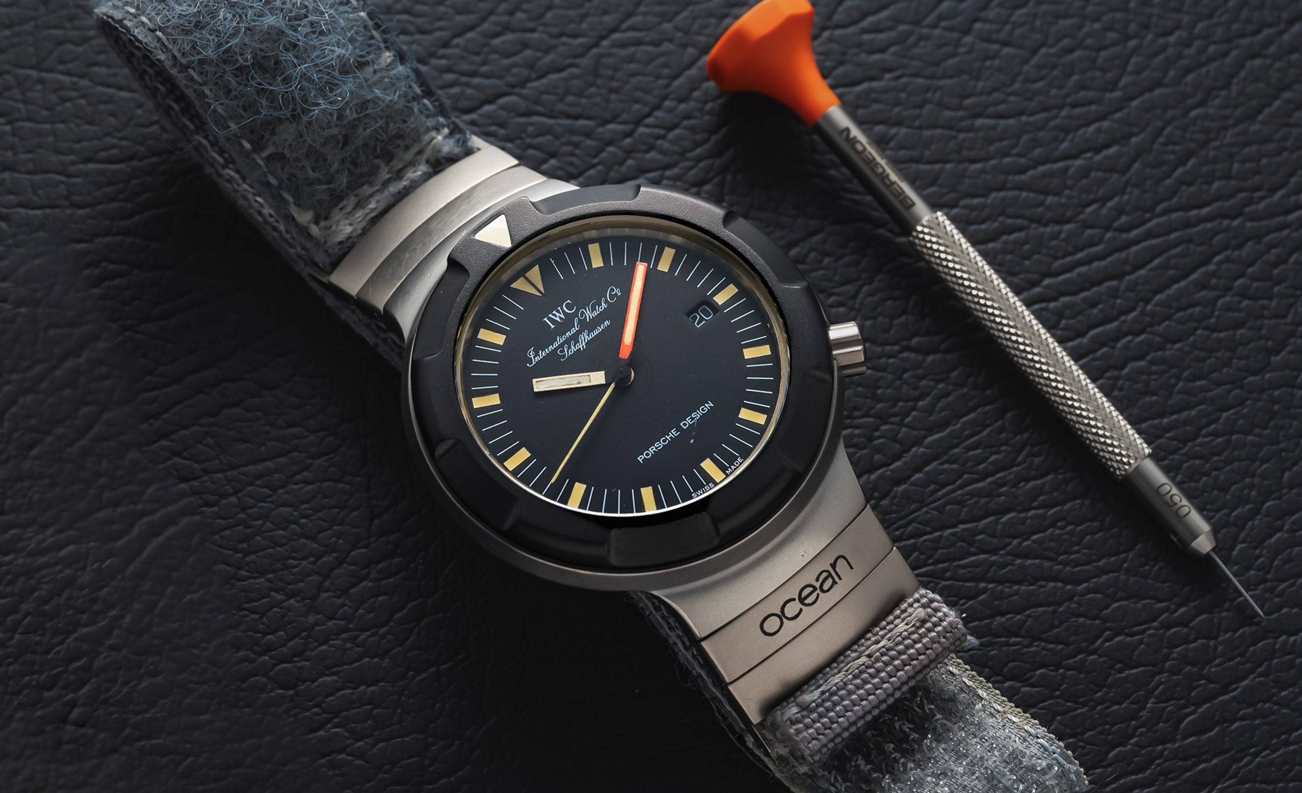 Bundeswehr 3501 IWC Porsche Design Ocean 2000 – Hairspring