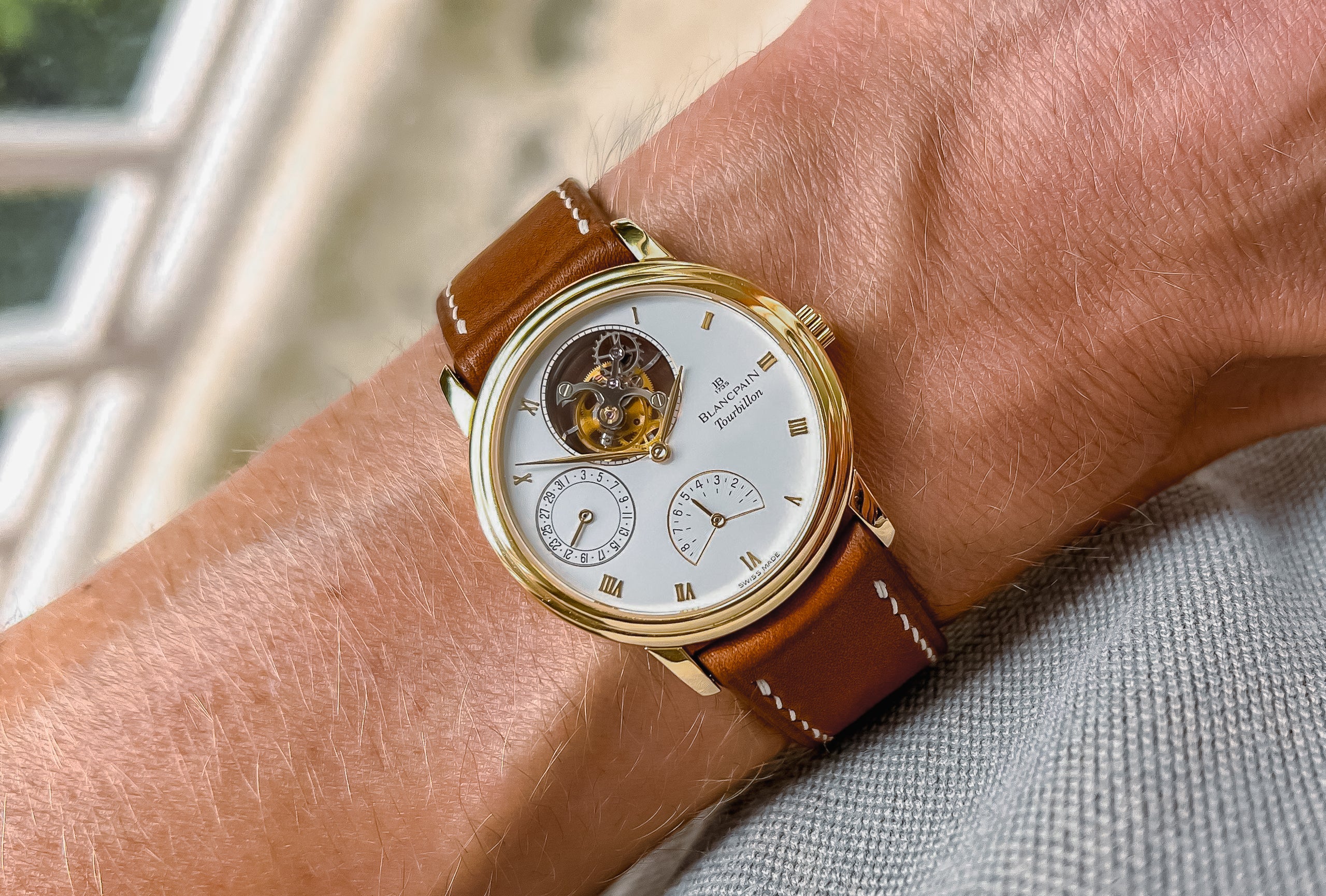 0023 Blancpain Villeret Flying Tourbillon – Hairspring