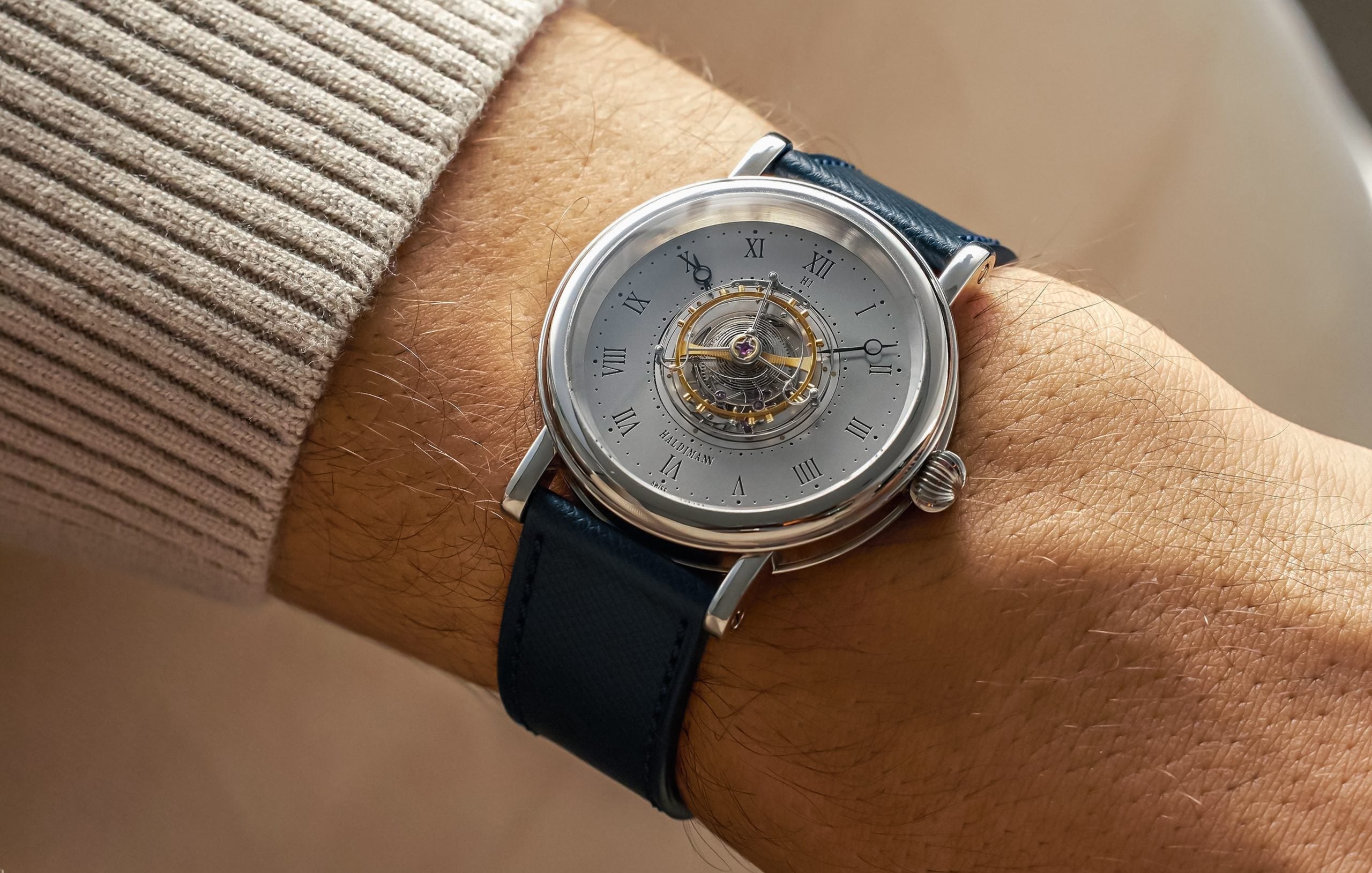 Haldimann H1 Flying Central Tourbillon – Hairspring