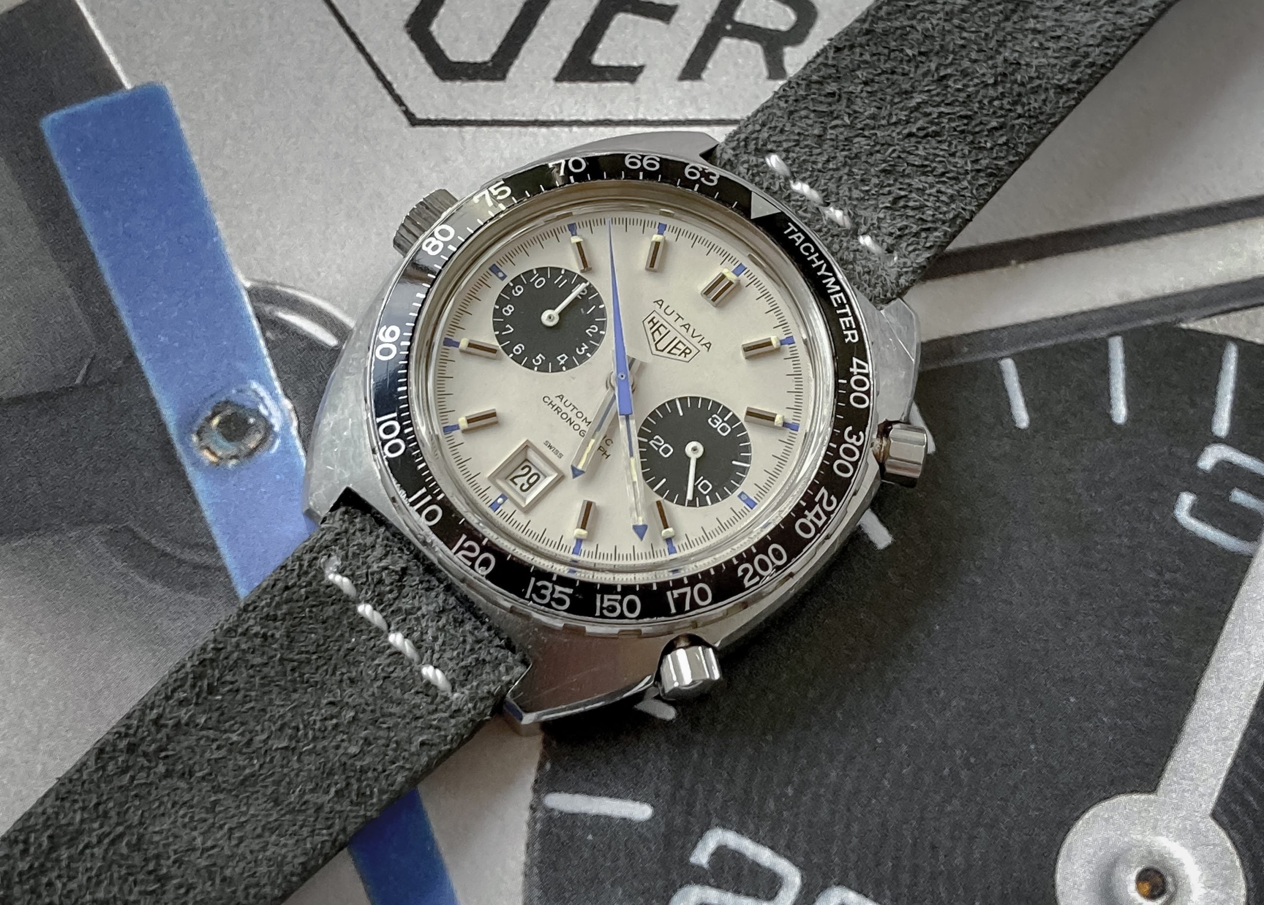 Jo Siffert' Heuer Autavia 1163T Mark VI – Hairspring