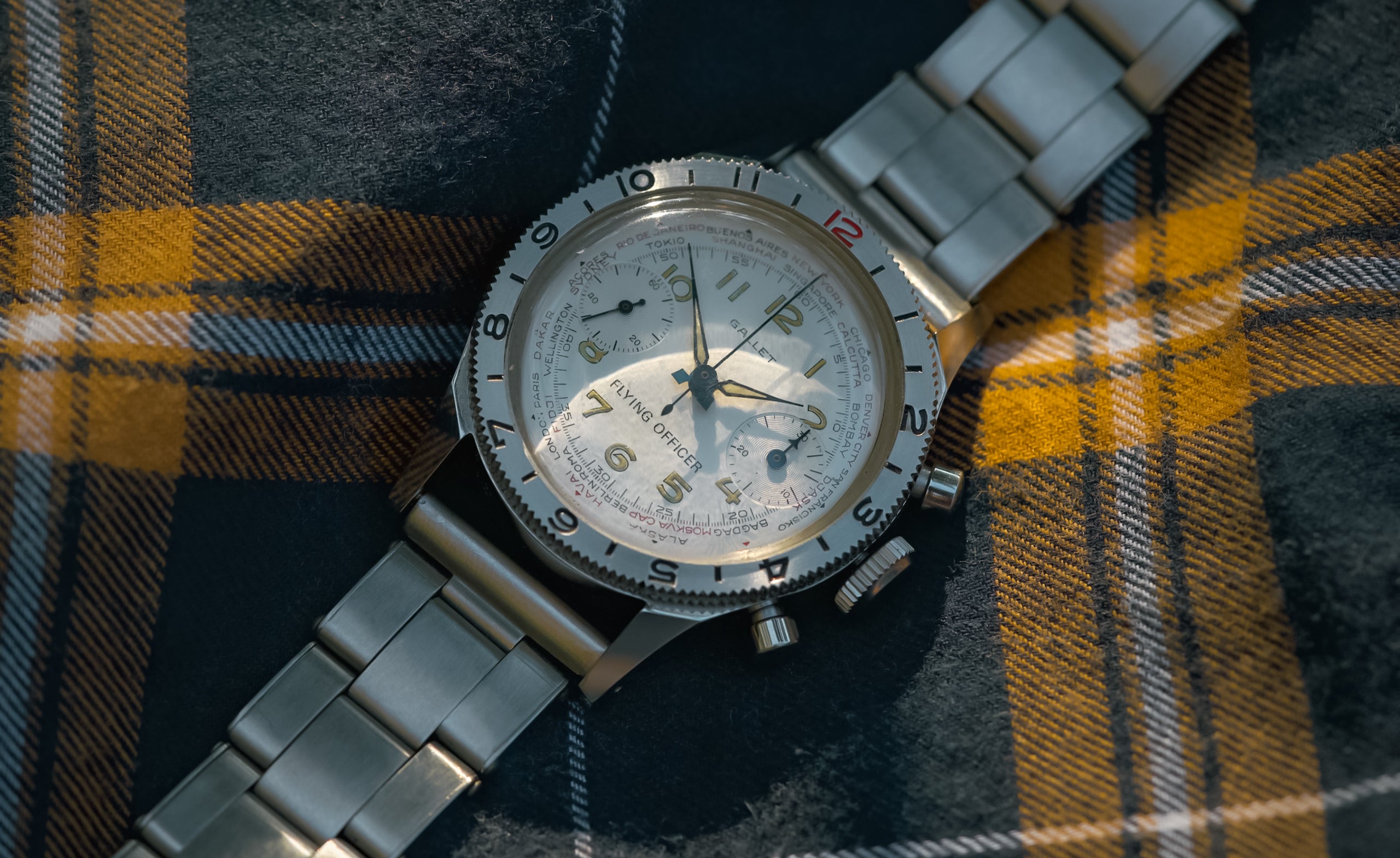 オーダー  オルゴナイト  蓮   シュンガイト Gallet Flying Officer 2nd Generation – Hairspring