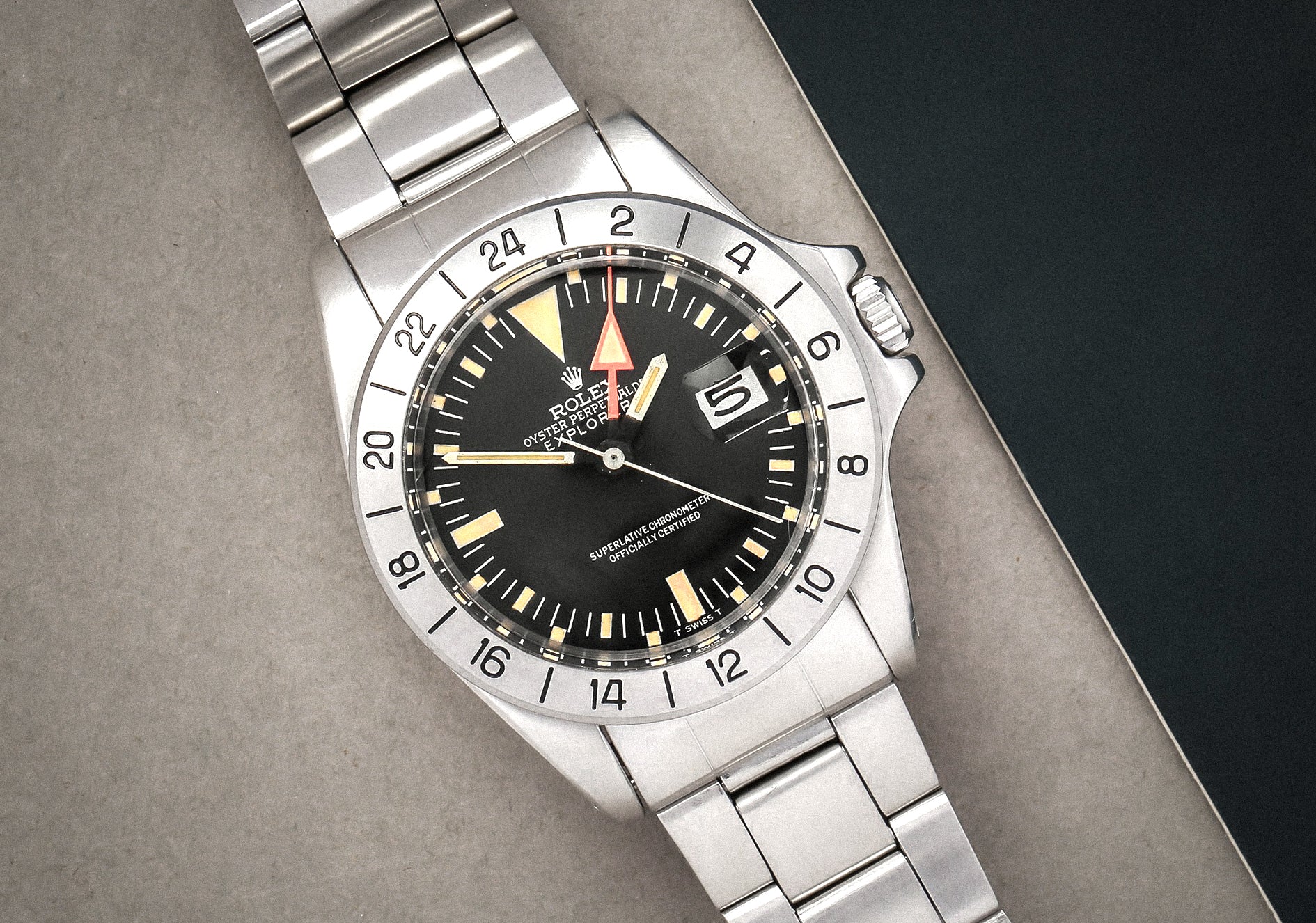 A Very Pumpkin 1655 Explorer II 'Freccione' Mark 1 – Hairspring