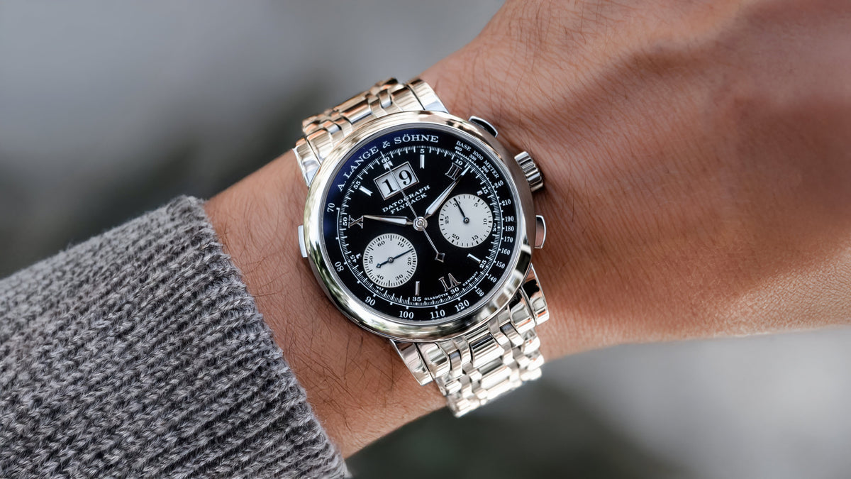 403.035 A. Lange & Söhne Datograph, Wellendorff Bracelet